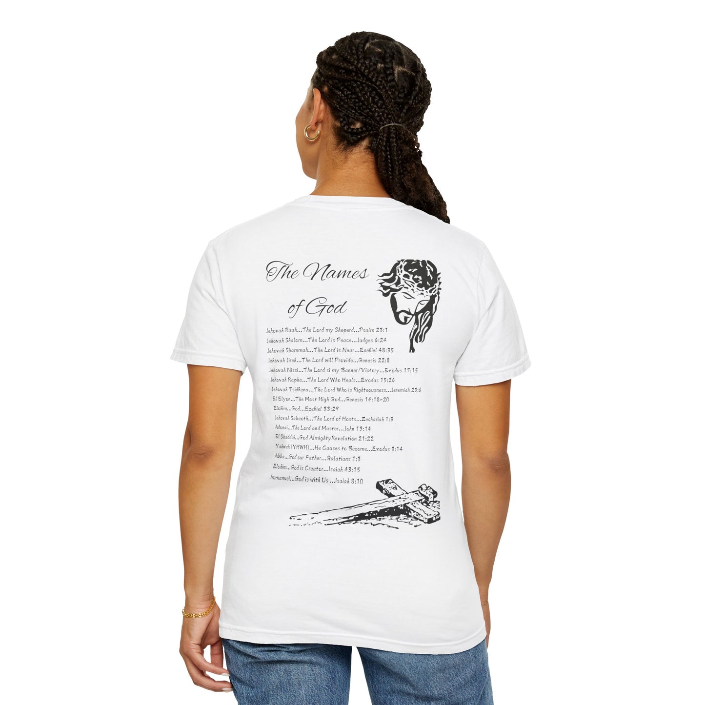 Names of God Faith Inspired Streetwear