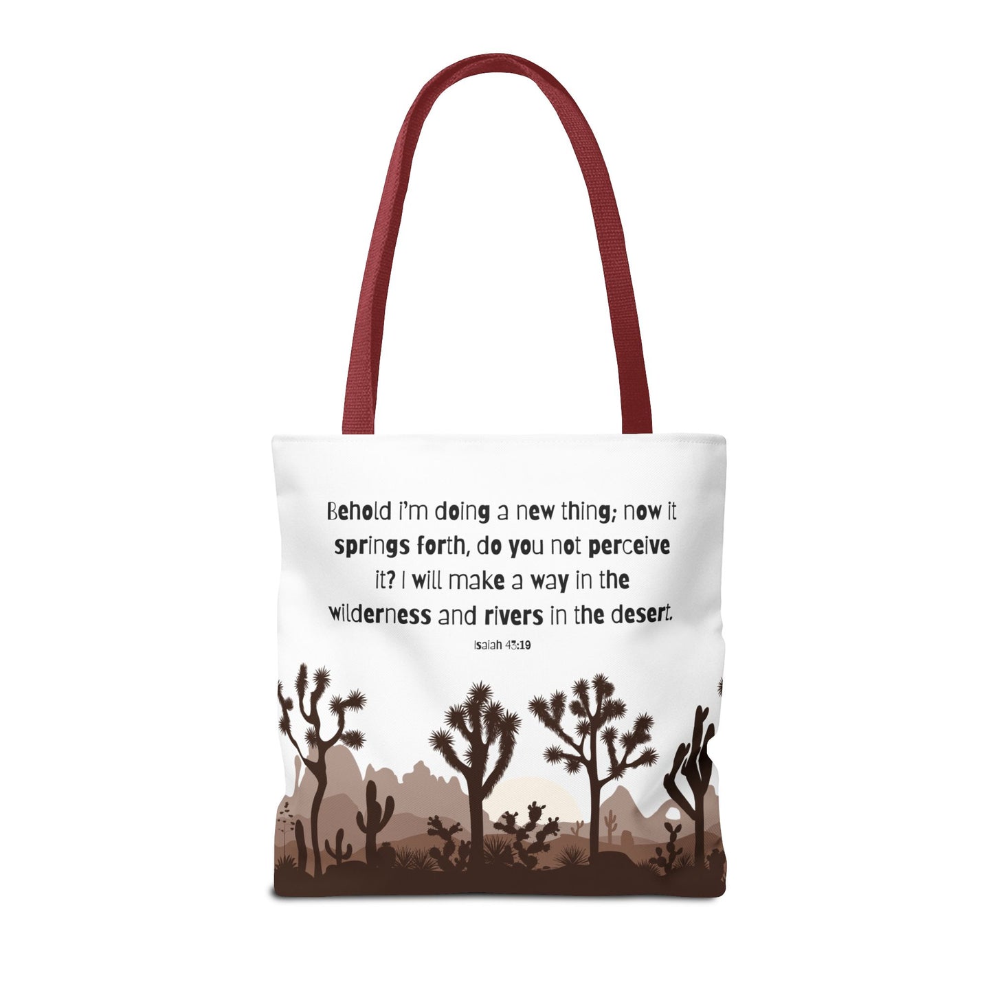 Rivers in the Desert Tote Bag