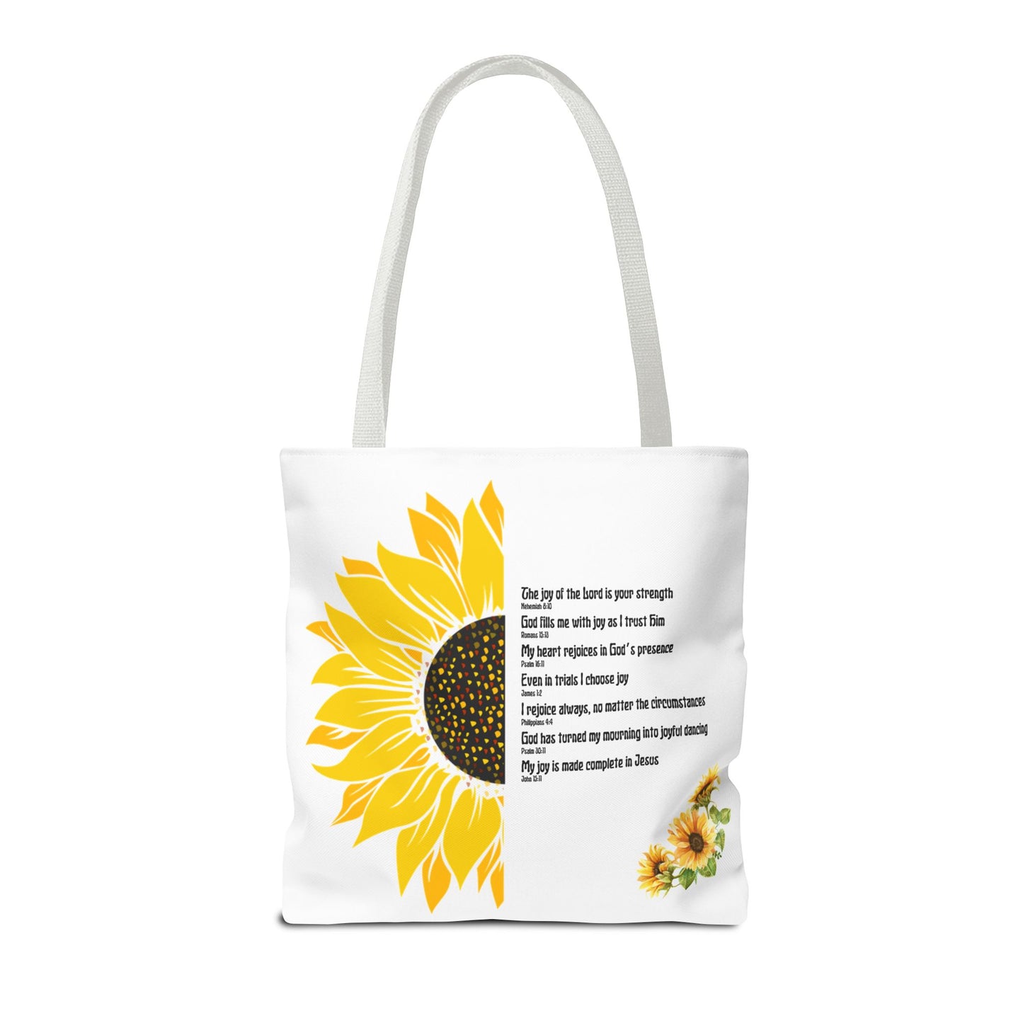 Joy Affirmations Tote Bag