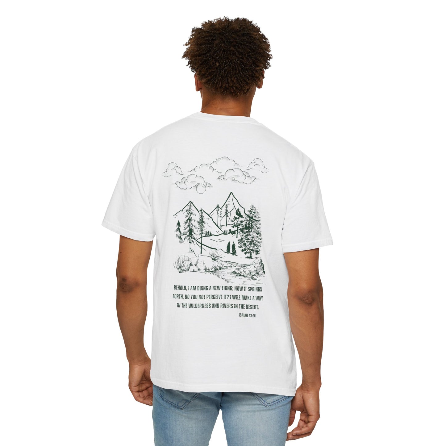 Isaiah 43:19 T-shirt - Faith Inspired Streetwear