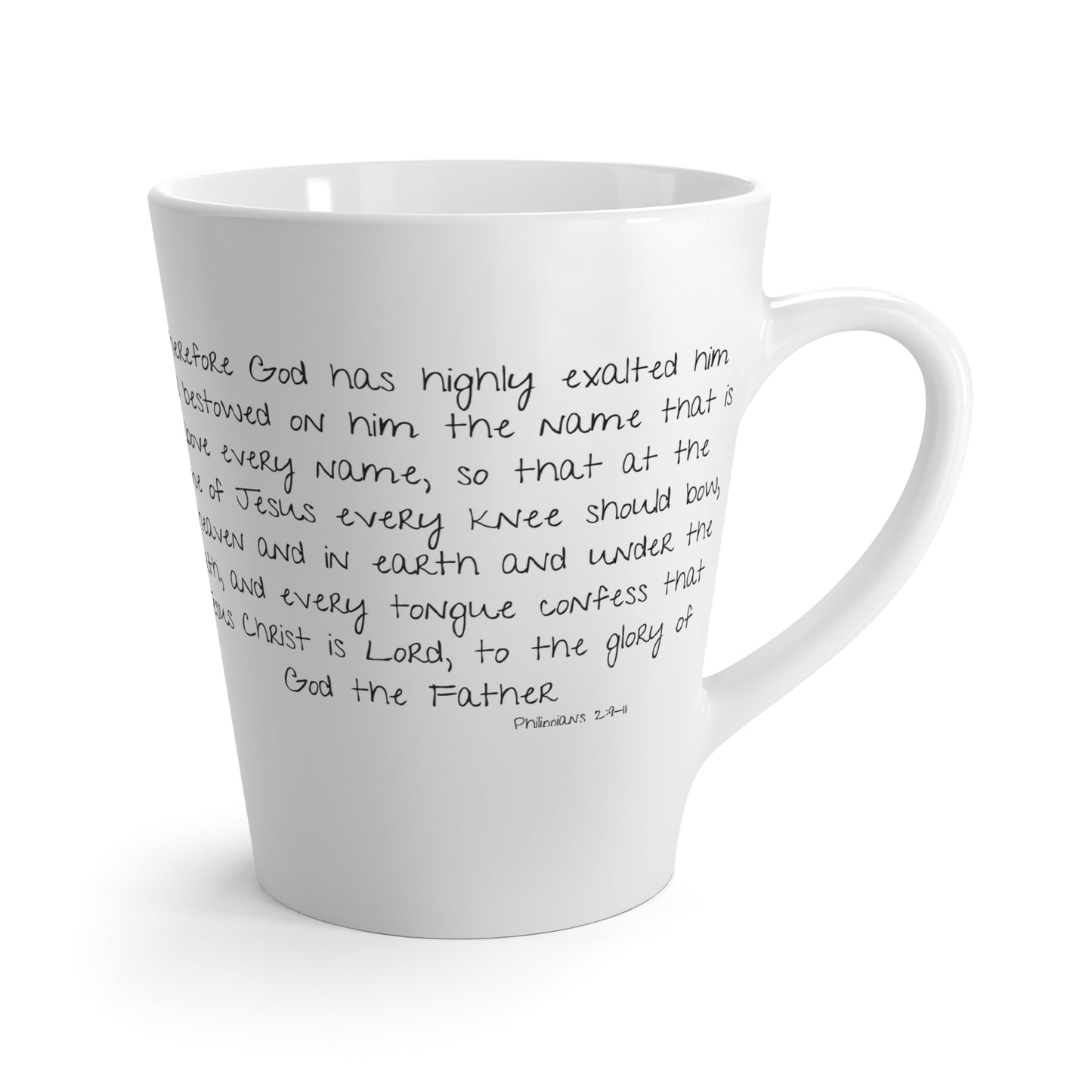 King Jesus Latte Mug -  Perfect for Coffee Lovers