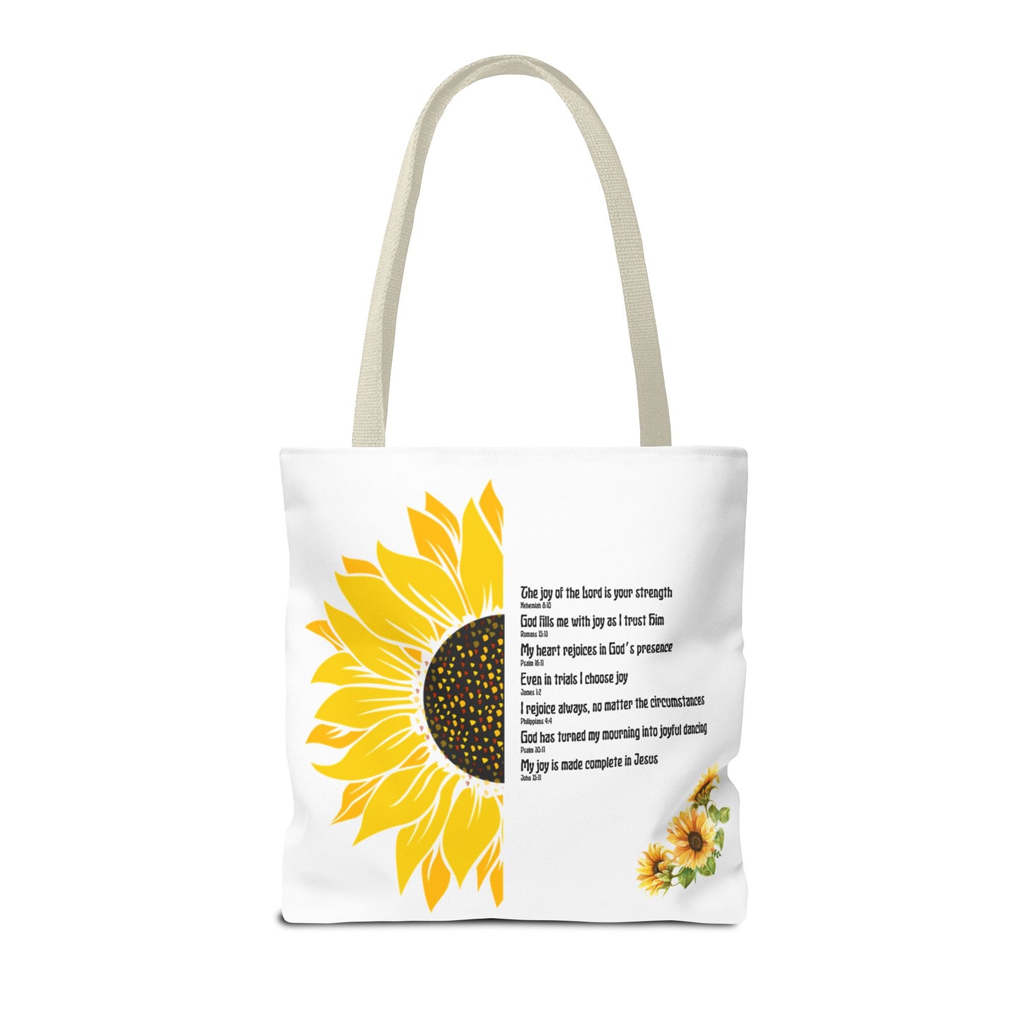 Joy Affirmations Tote Bag