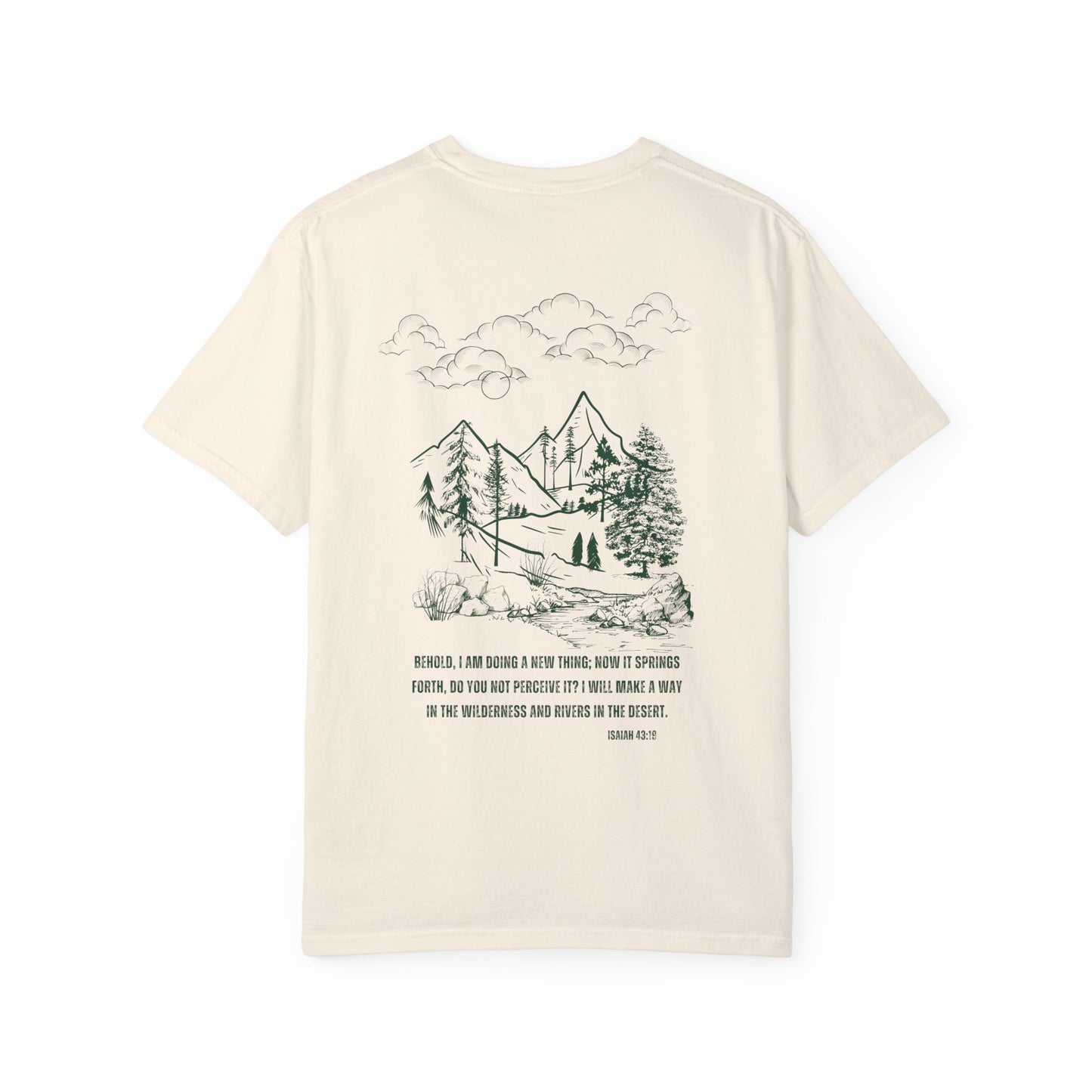 Isaiah 43:19 T-shirt - Faith Inspired Streetwear