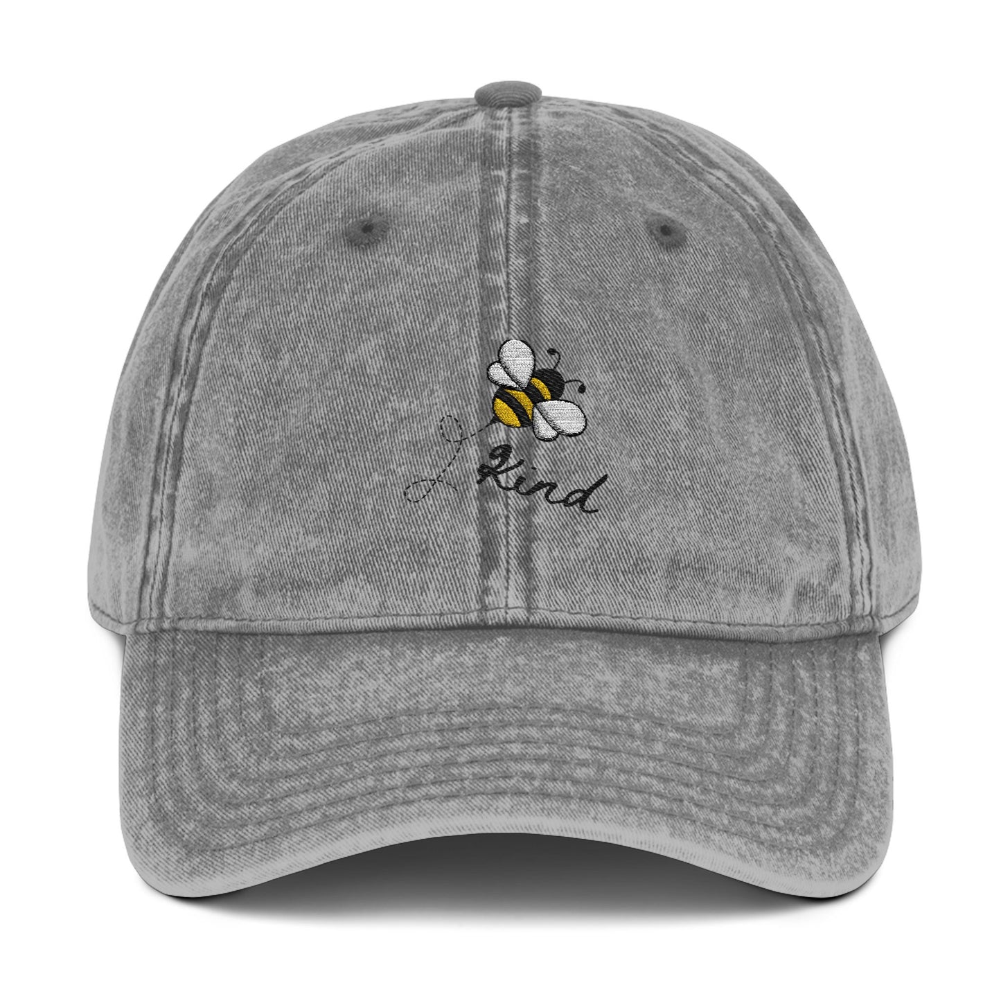 Bee Kind Cap - Embroidered Adjustable Hat for Faith Lovers