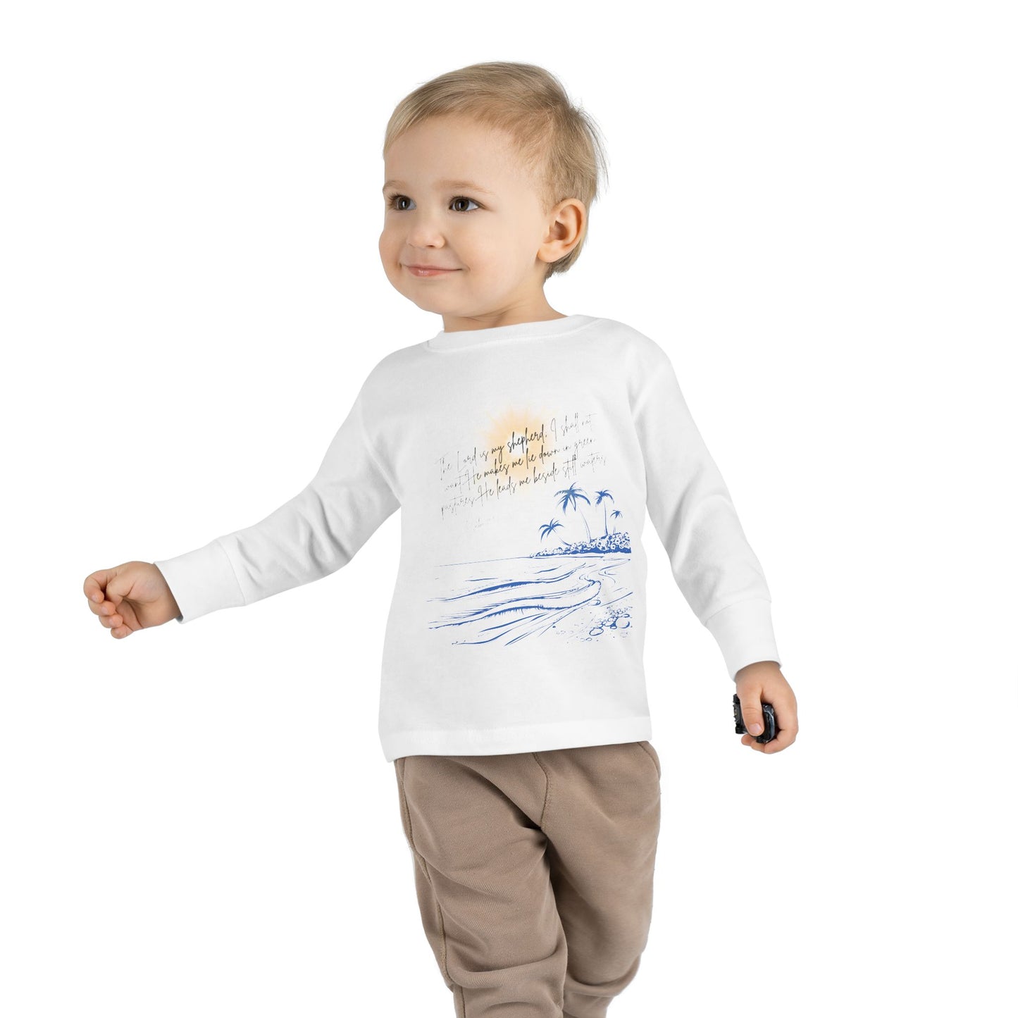 Psalm 23:1 Toddler Long Sleeve Tee