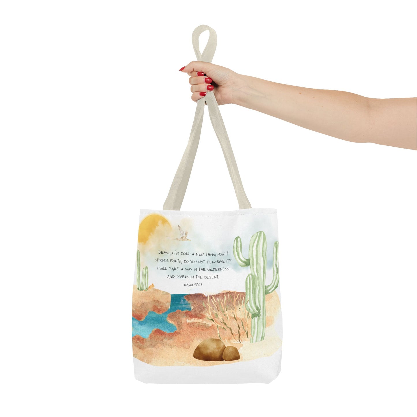 Isaiah 43:19 Tote Bag