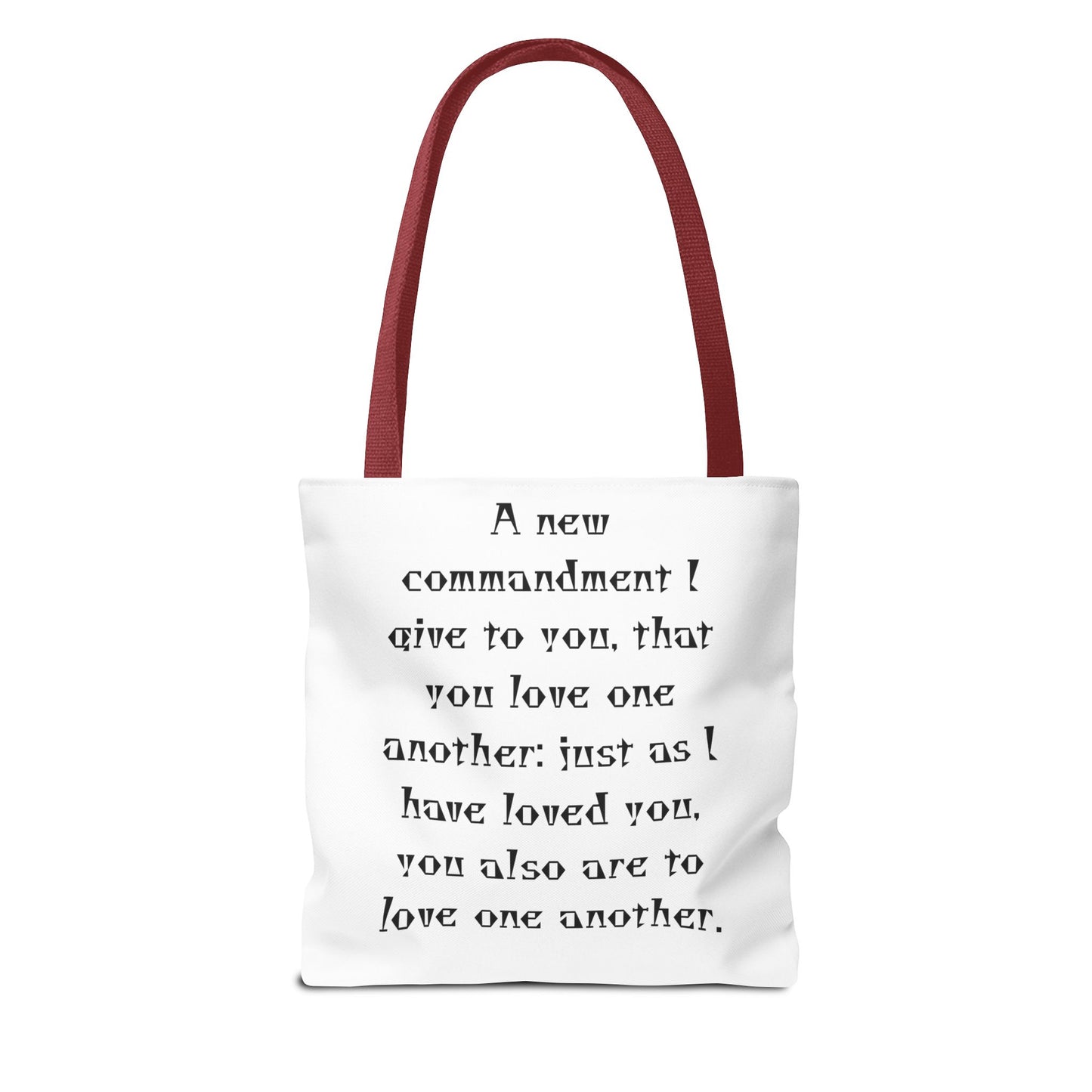 John 13:34 Tote Bag