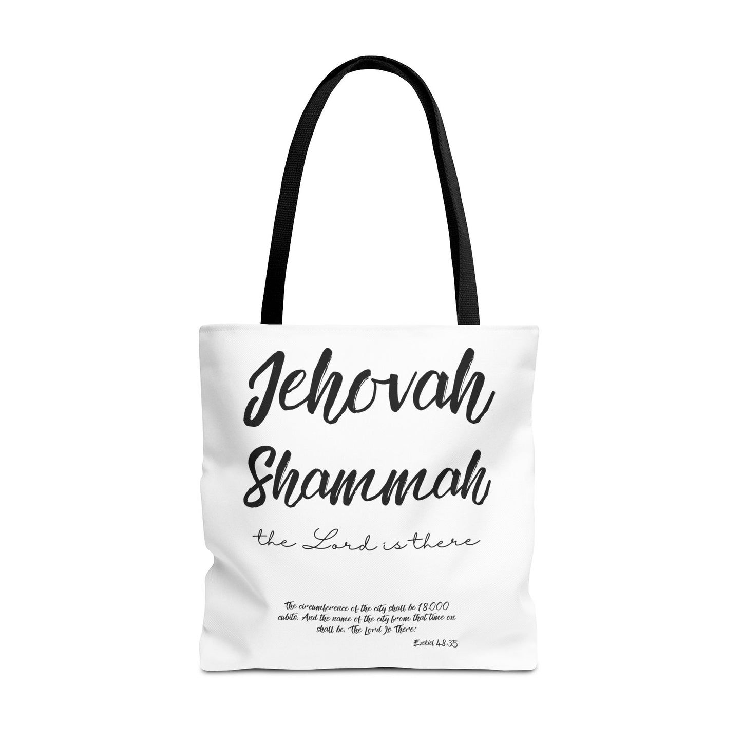 Jehovah Shammah Tote Bag