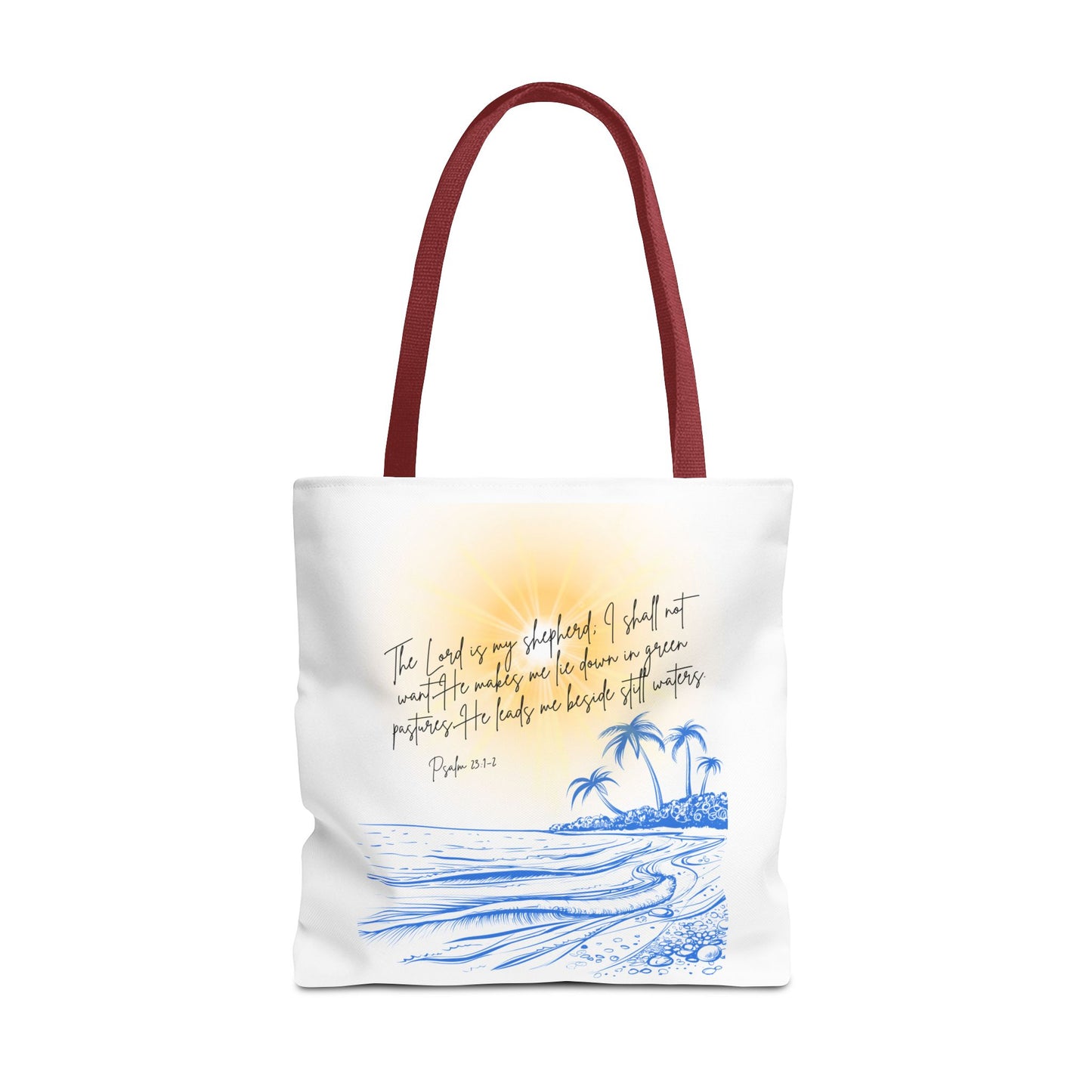 Psalm 23:1 Tote Bag