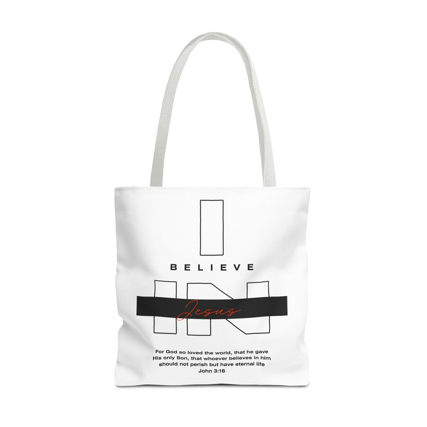 I Believe in Jesus Tote Bag