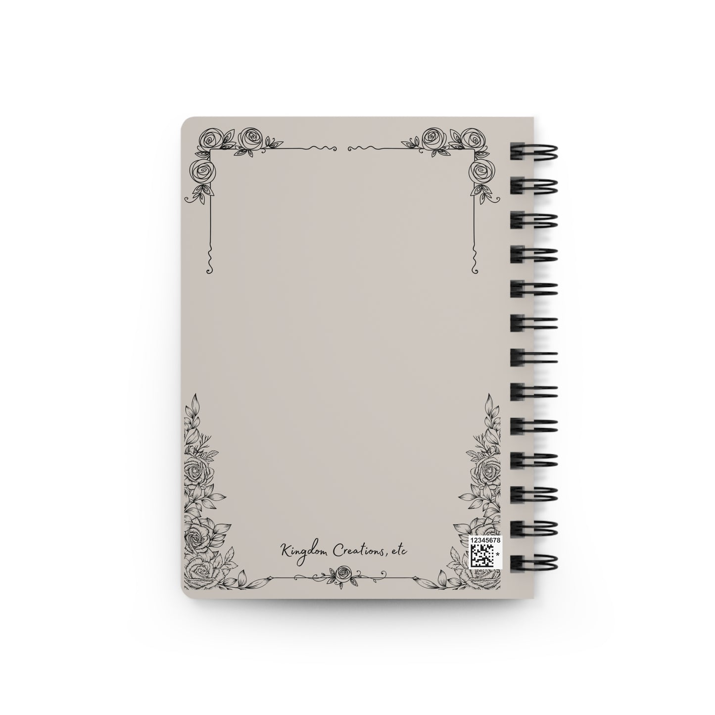 Dare to Bloom Spiral Bound Journal -  Perfect for Plant Lovers and Nature Enthusiasts