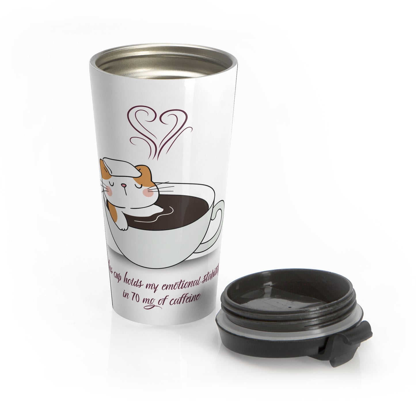 Emotional Stability Stainless Steel Travel Mug