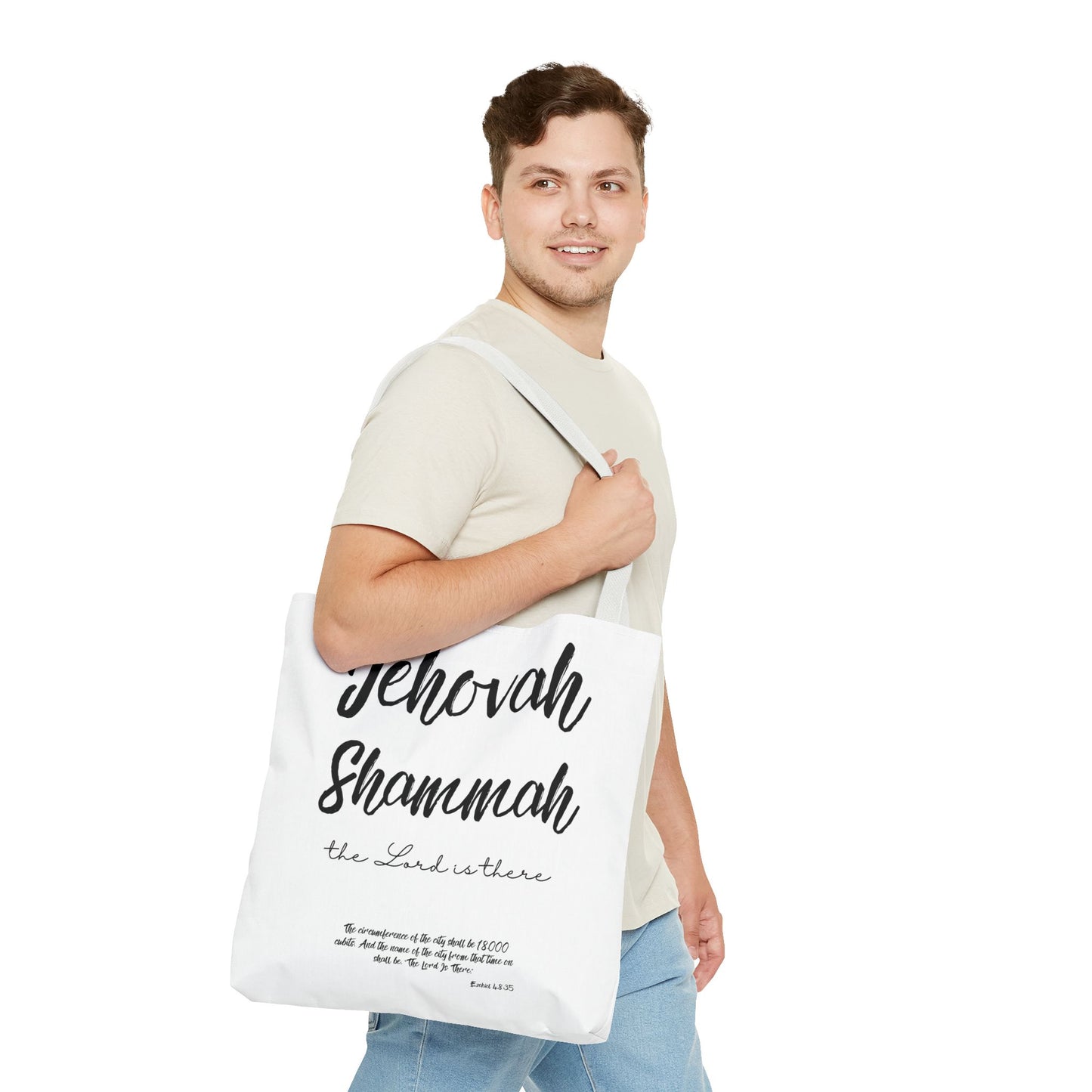 Jehovah Shammah Tote Bag