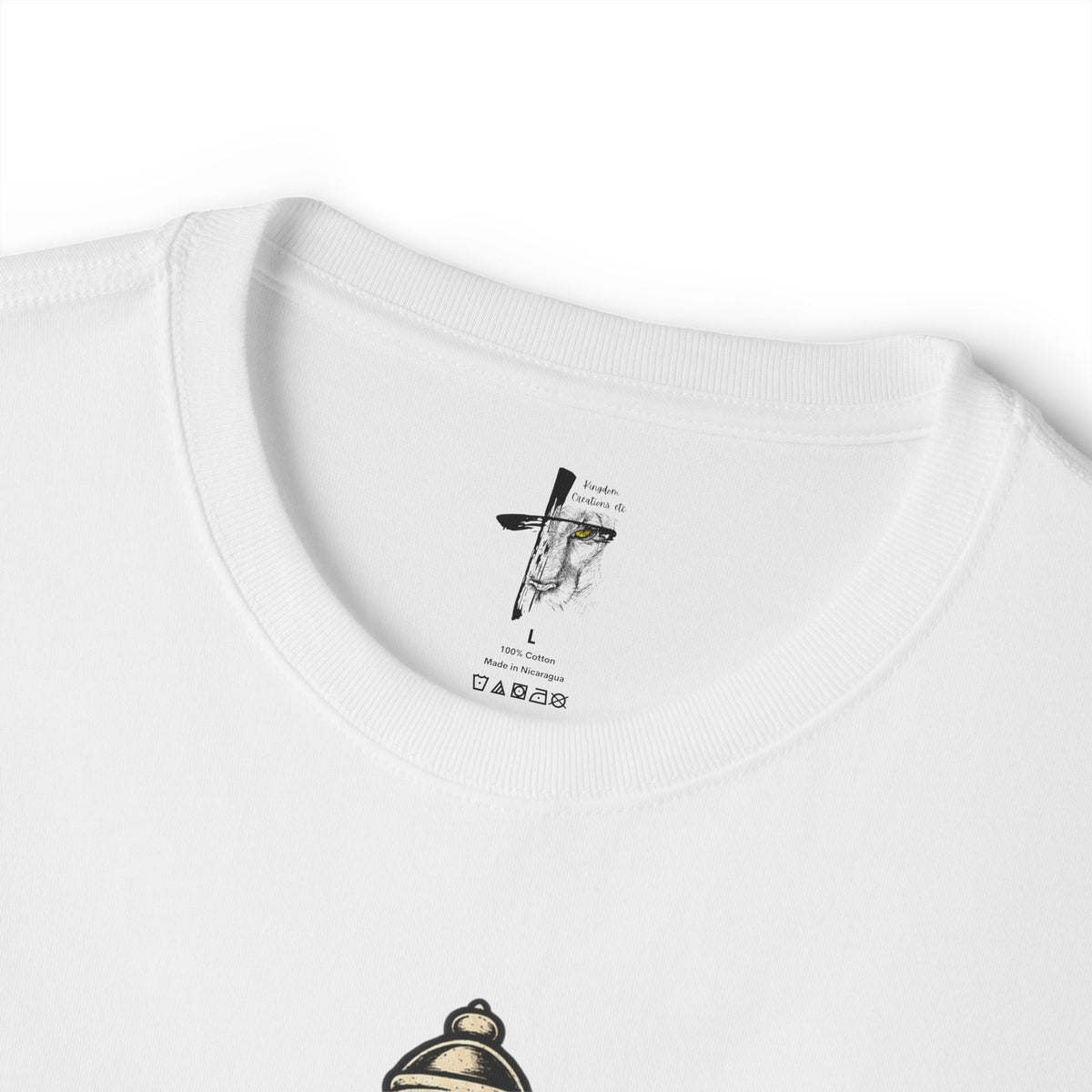 Stand Firm Sword Tee — Christian Faith Graphic T-Shirt (1 Corinthians 16:13)