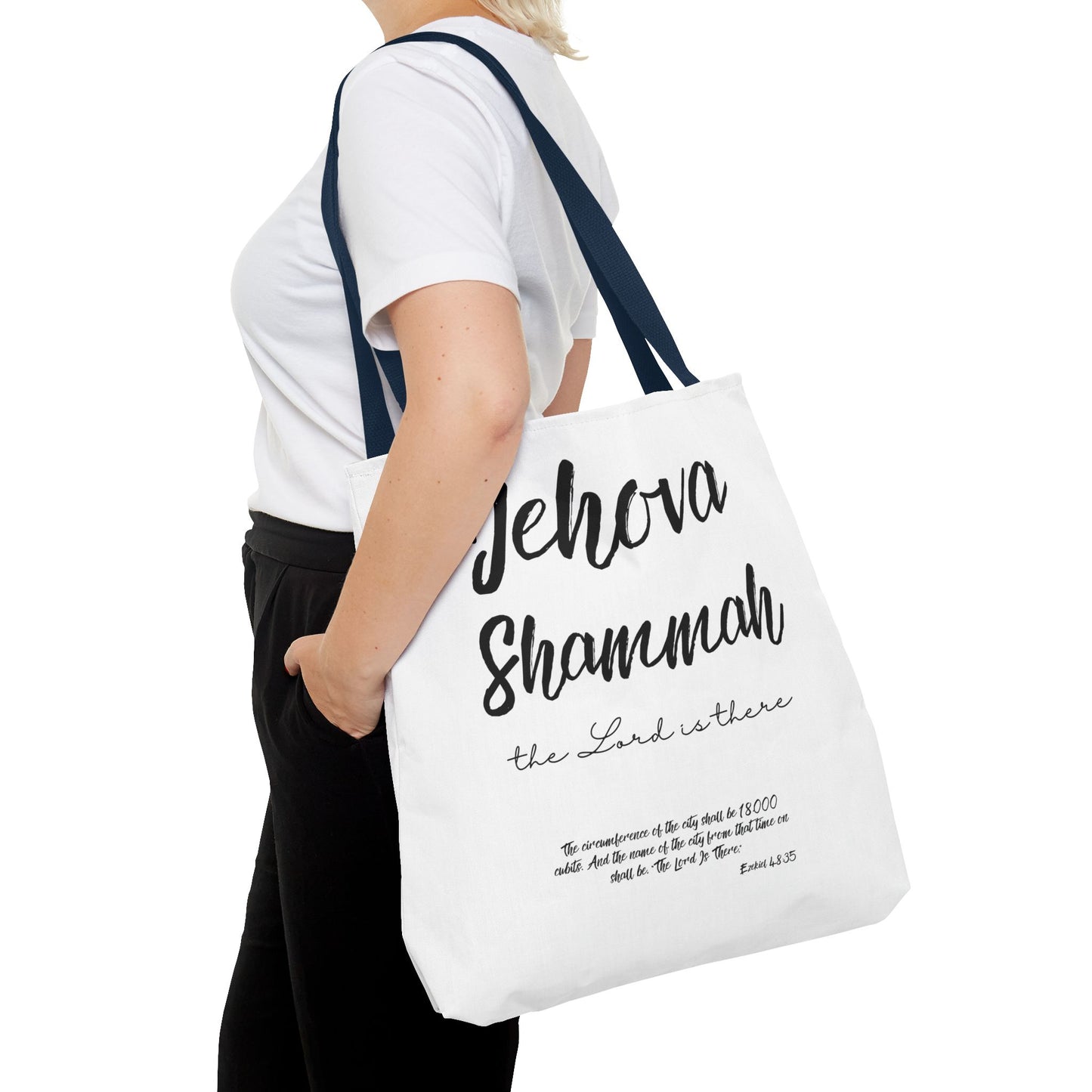 Jehova Shammah Tote Bag