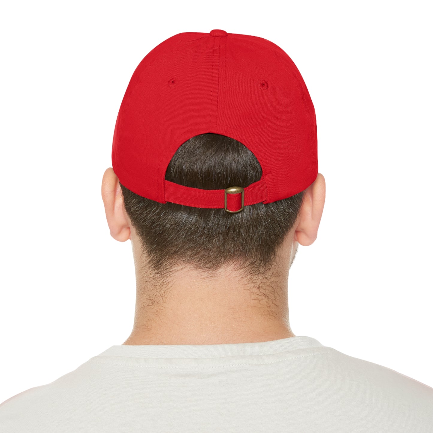 Bee Kind baseball cap with leather patch