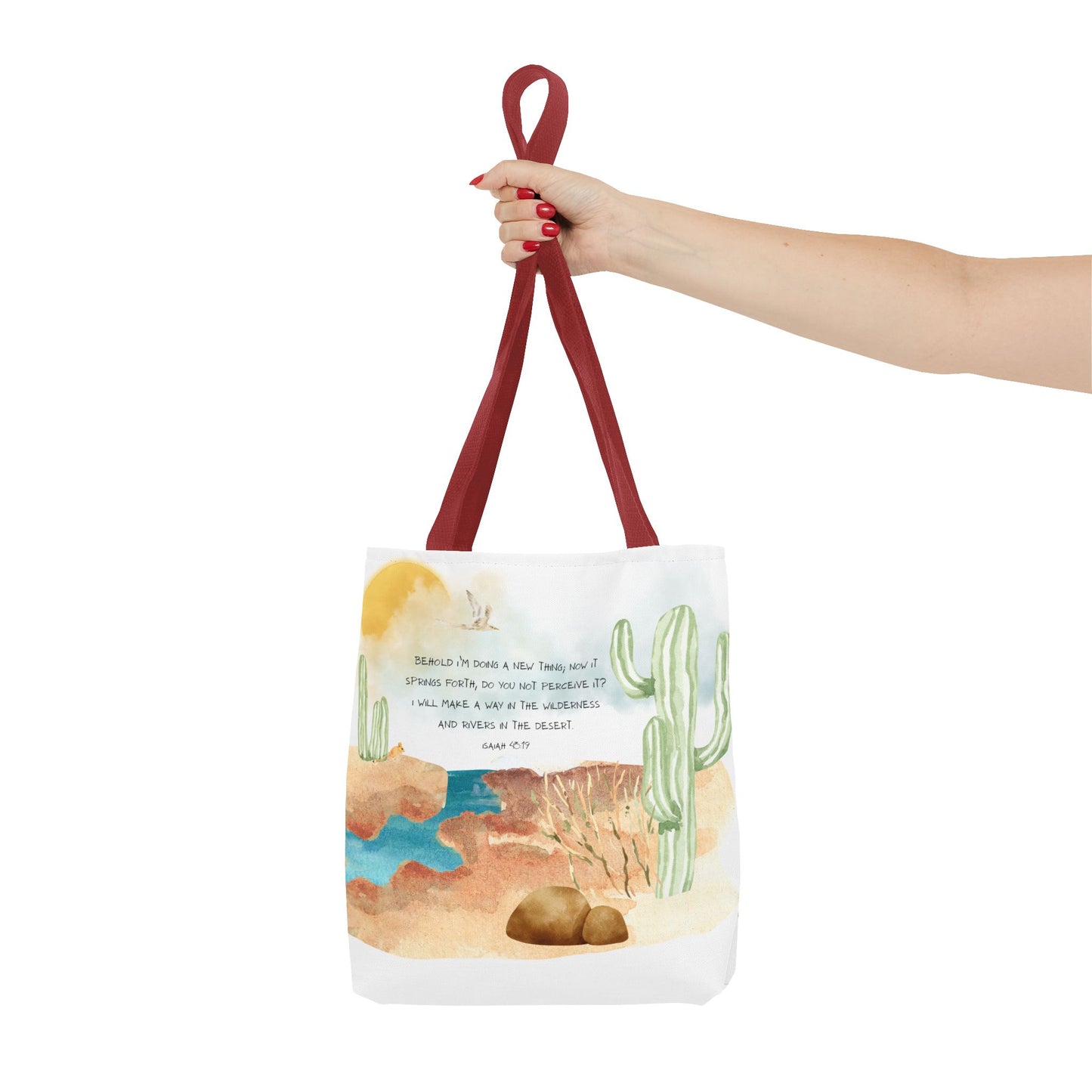Isaiah 43:19 Tote Bag