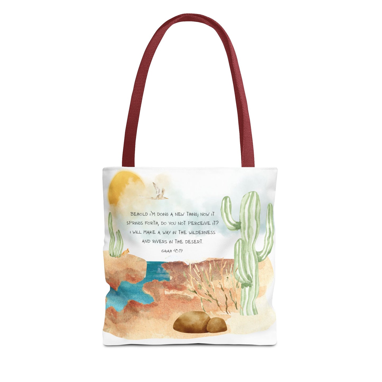 Isaiah 43:19 Tote Bag