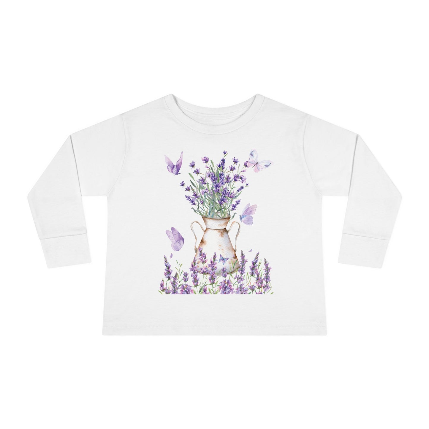 Lilacs Toddler Long Sleeve Tee