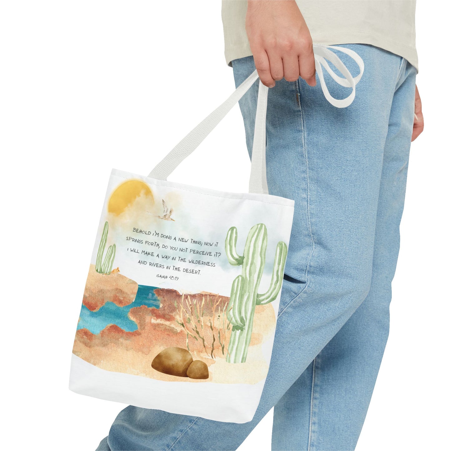 Isaiah 43:19 Tote Bag