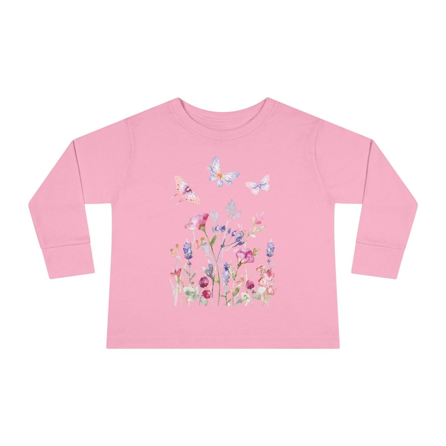 Wild flowers Toddler Long Sleeve Tee