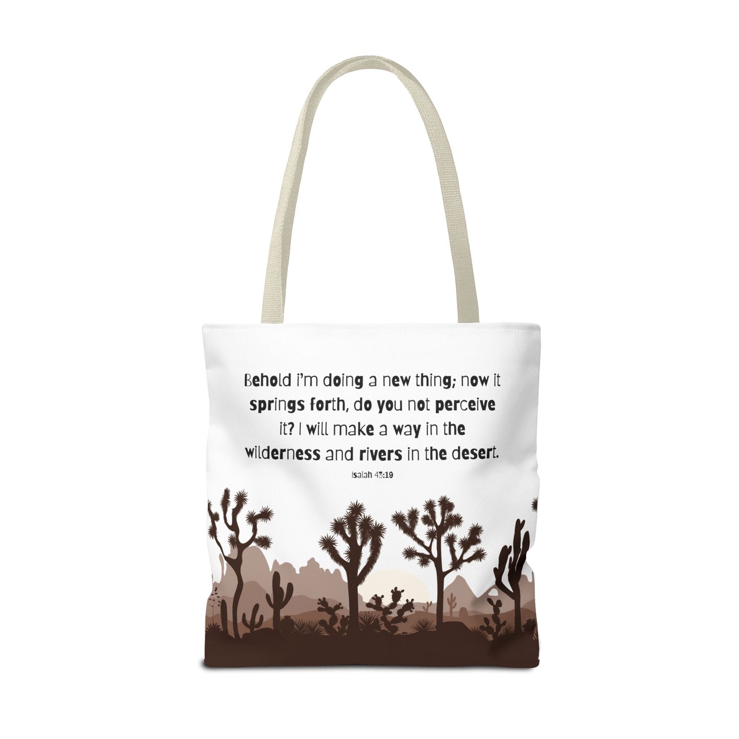 Rivers in the Desert Tote Bag
