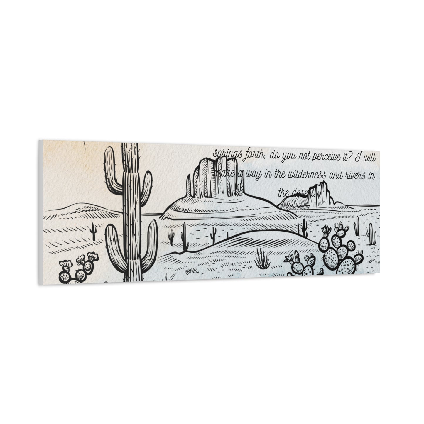 I am Doing a New Thing Canvas Art