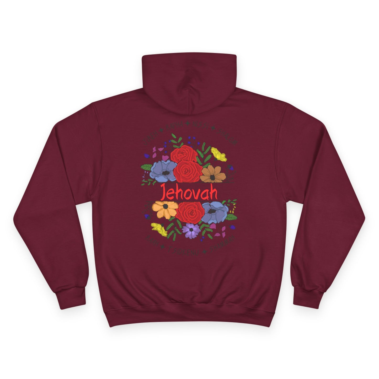 Names of Jehovah Champion Hoodie