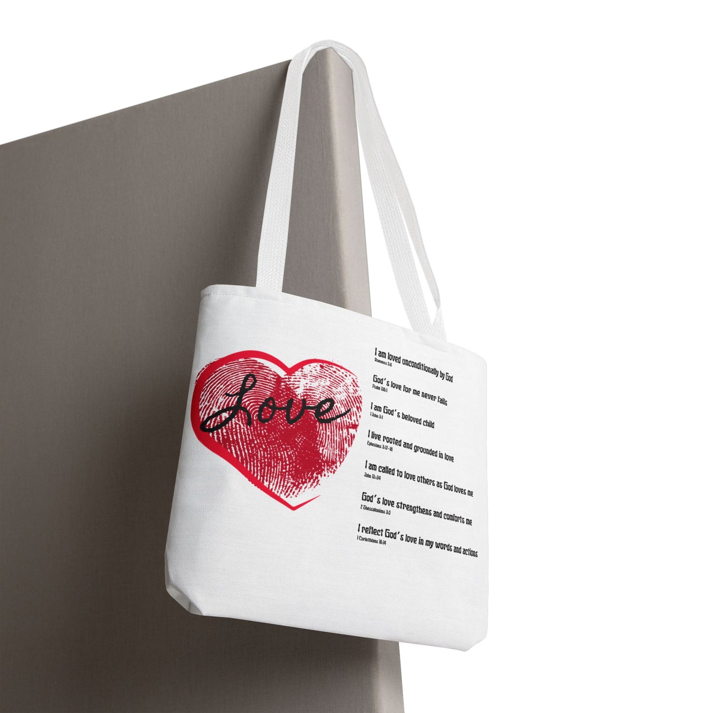 Love Affirmations Tote Bag