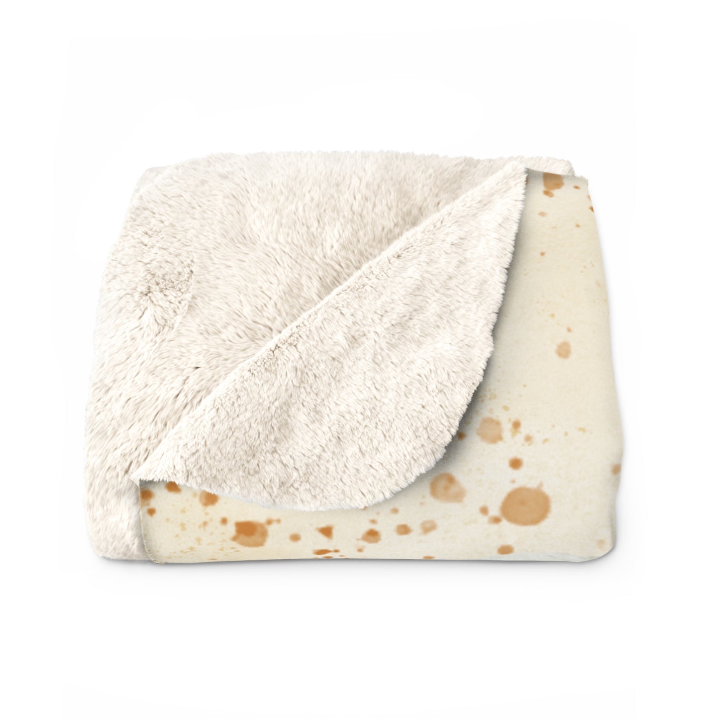Daisy Sherpa Fleece Blanket