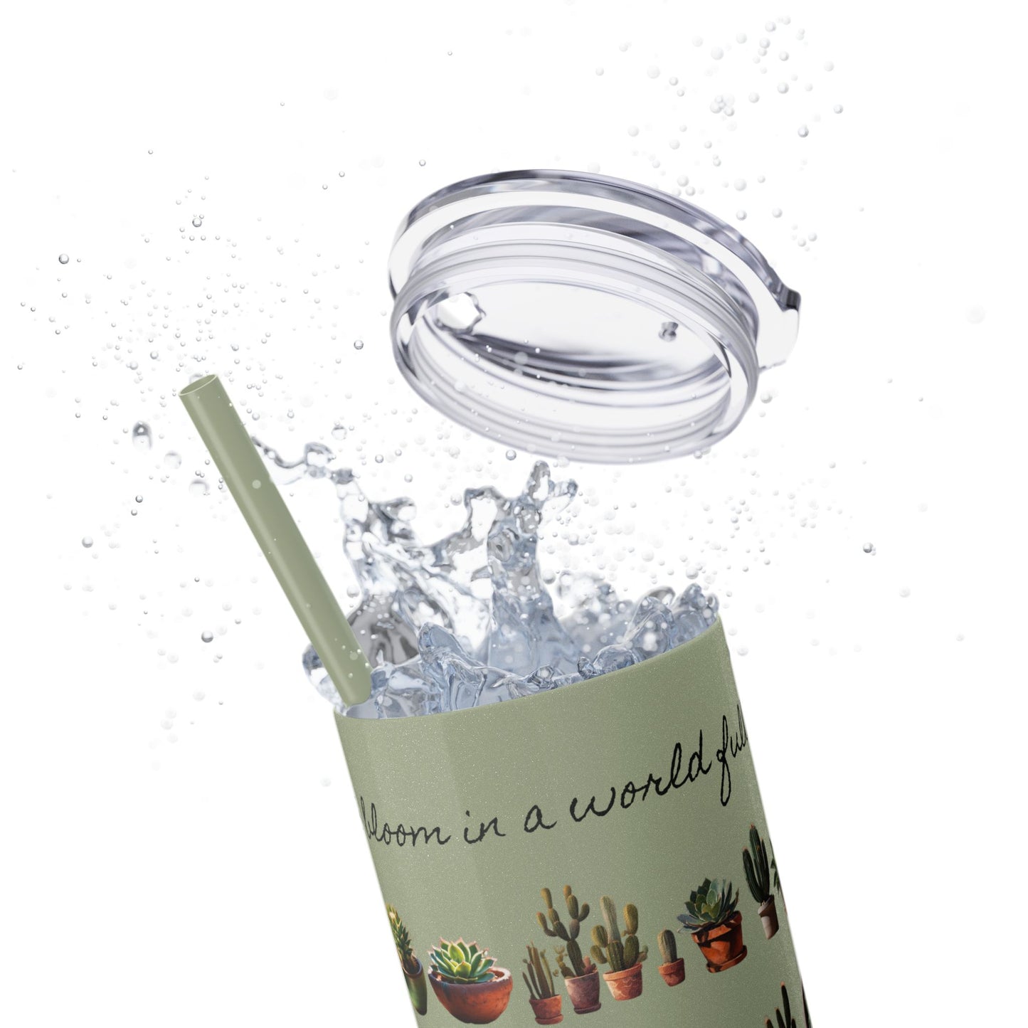 Dare to Bloom Tumbler Cup