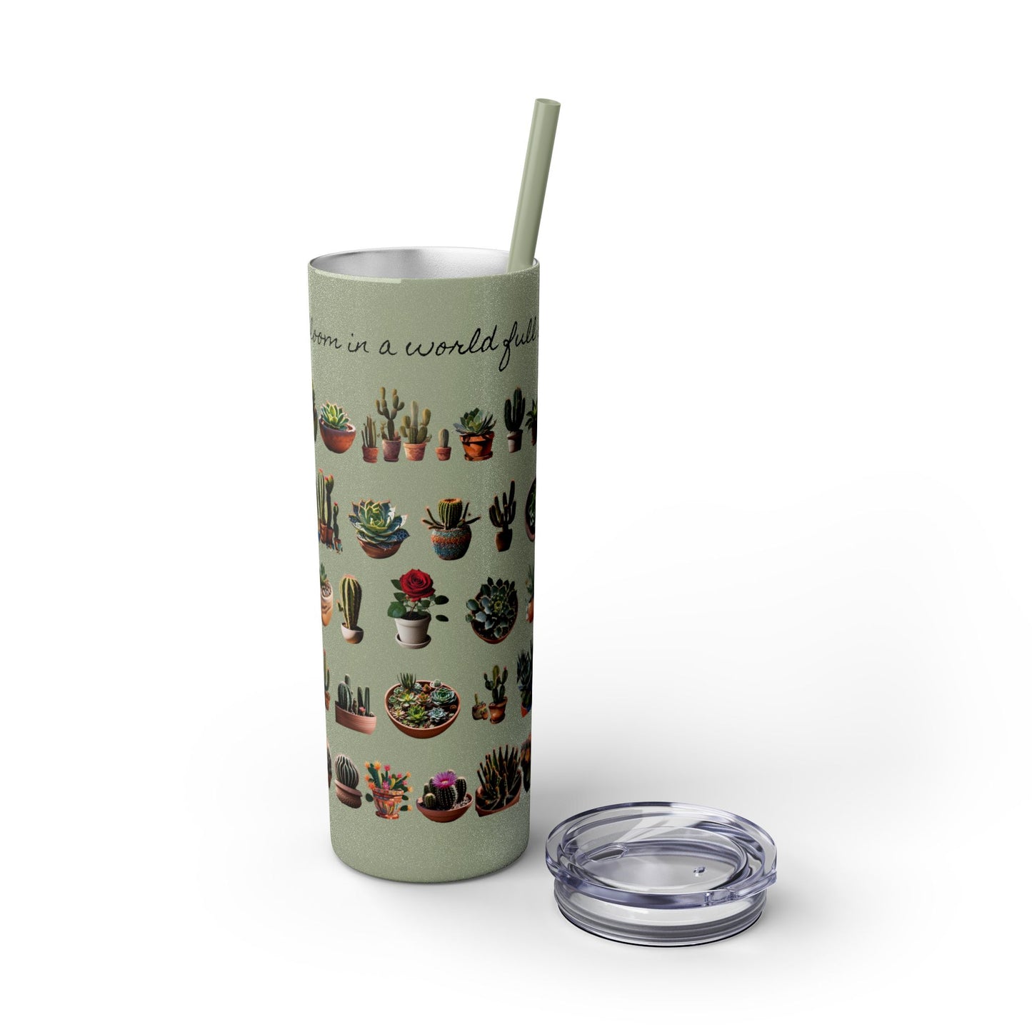 Dare to Bloom Tumbler Cup