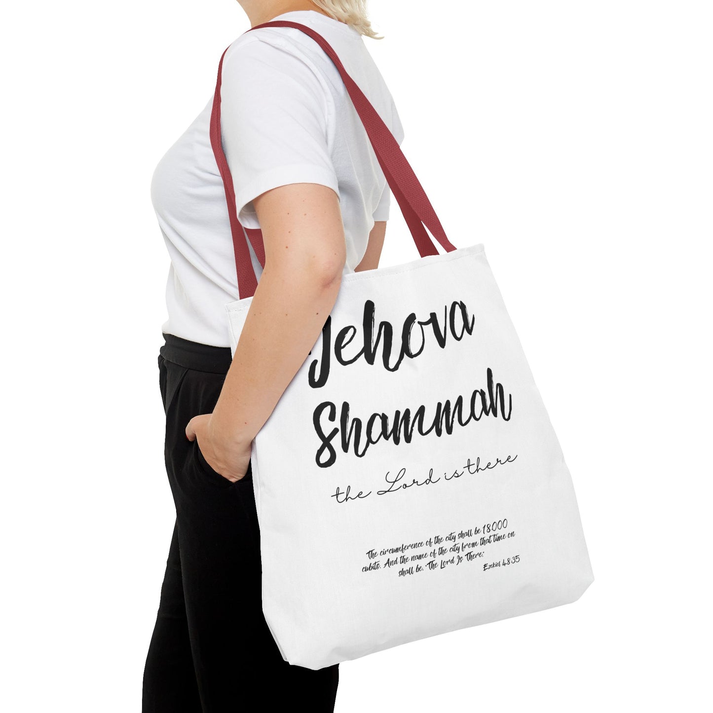 Jehova Shammah Tote Bag