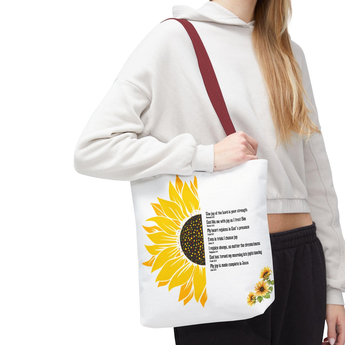 Joy Affirmations Tote Bag
