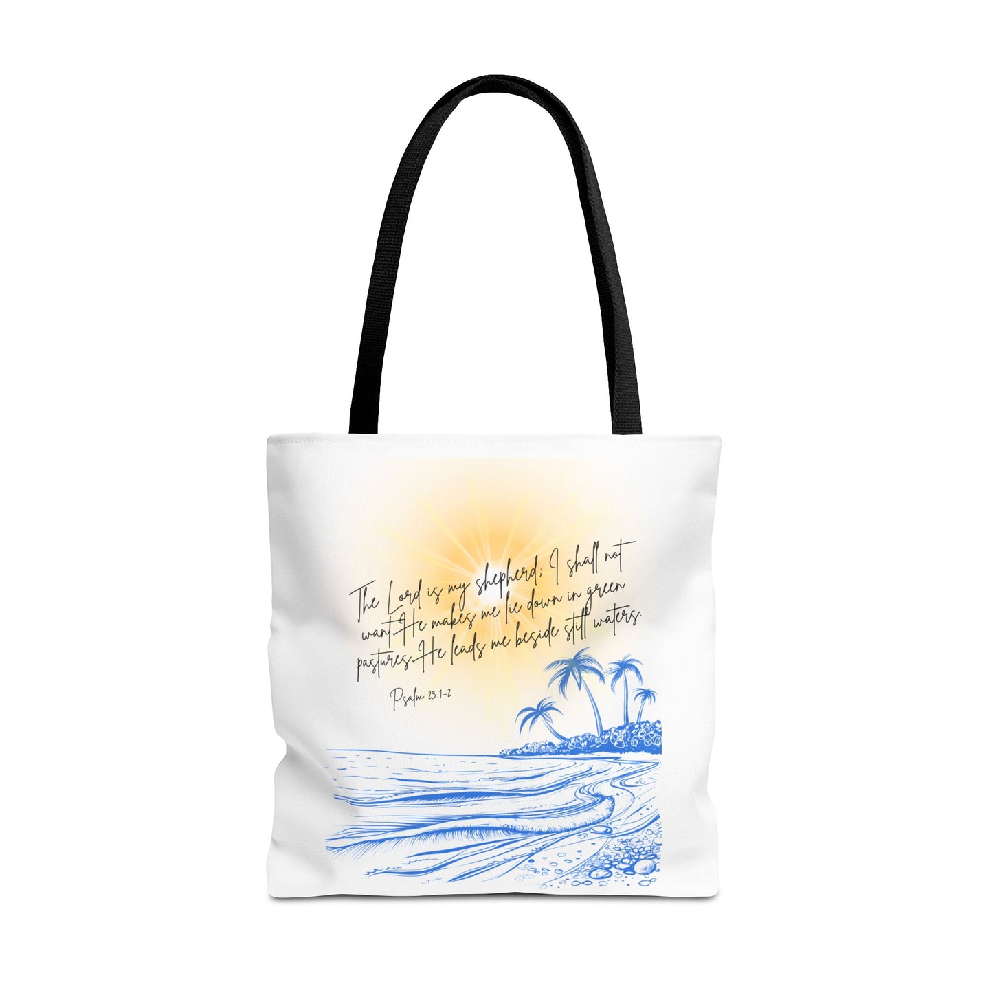 Psalm 23:1 Tote Bag