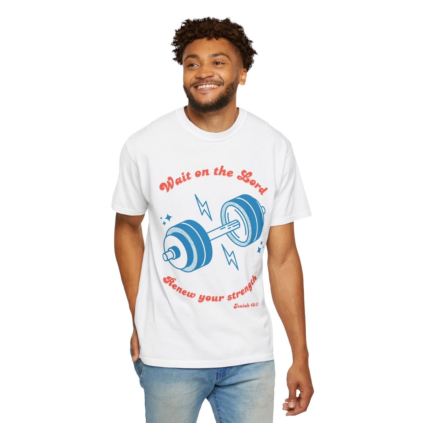 Wait on the Lord Renew your Strength unisex t-shirt