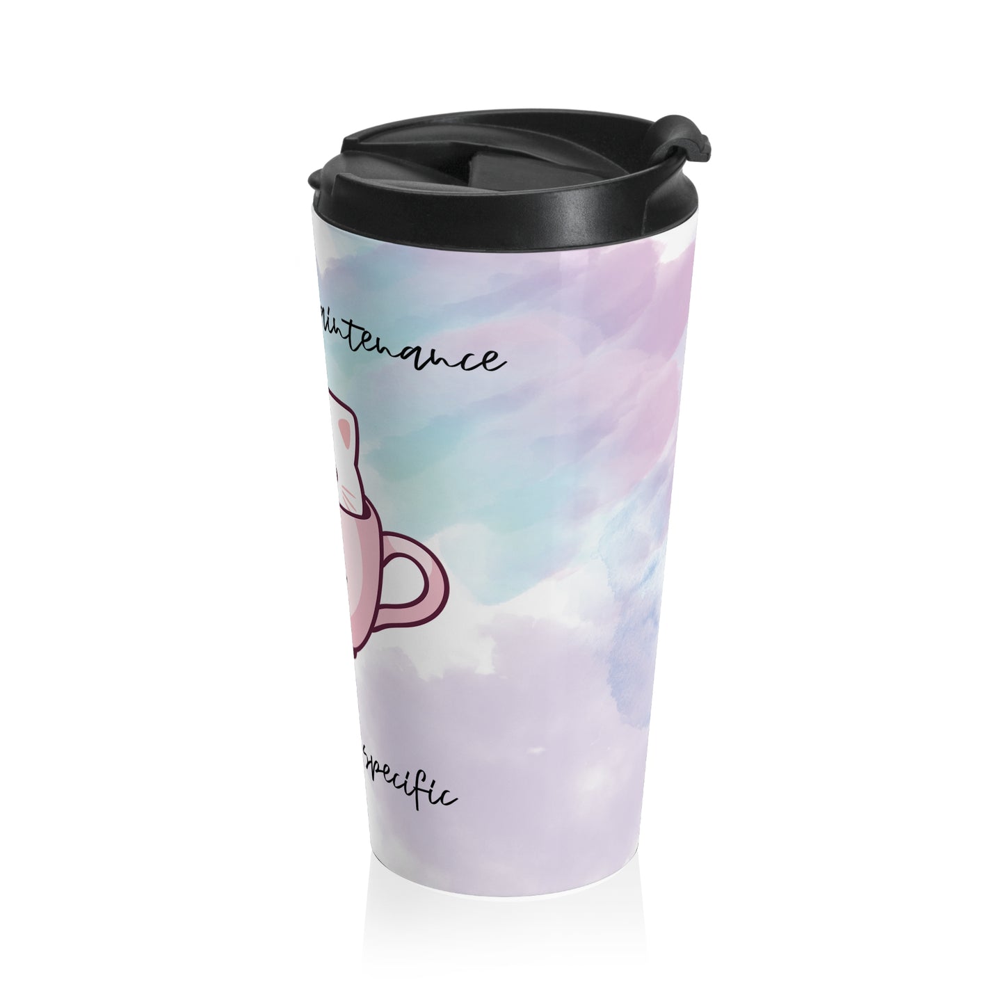 Caffeine Specific Stainless Steel Travel Mug