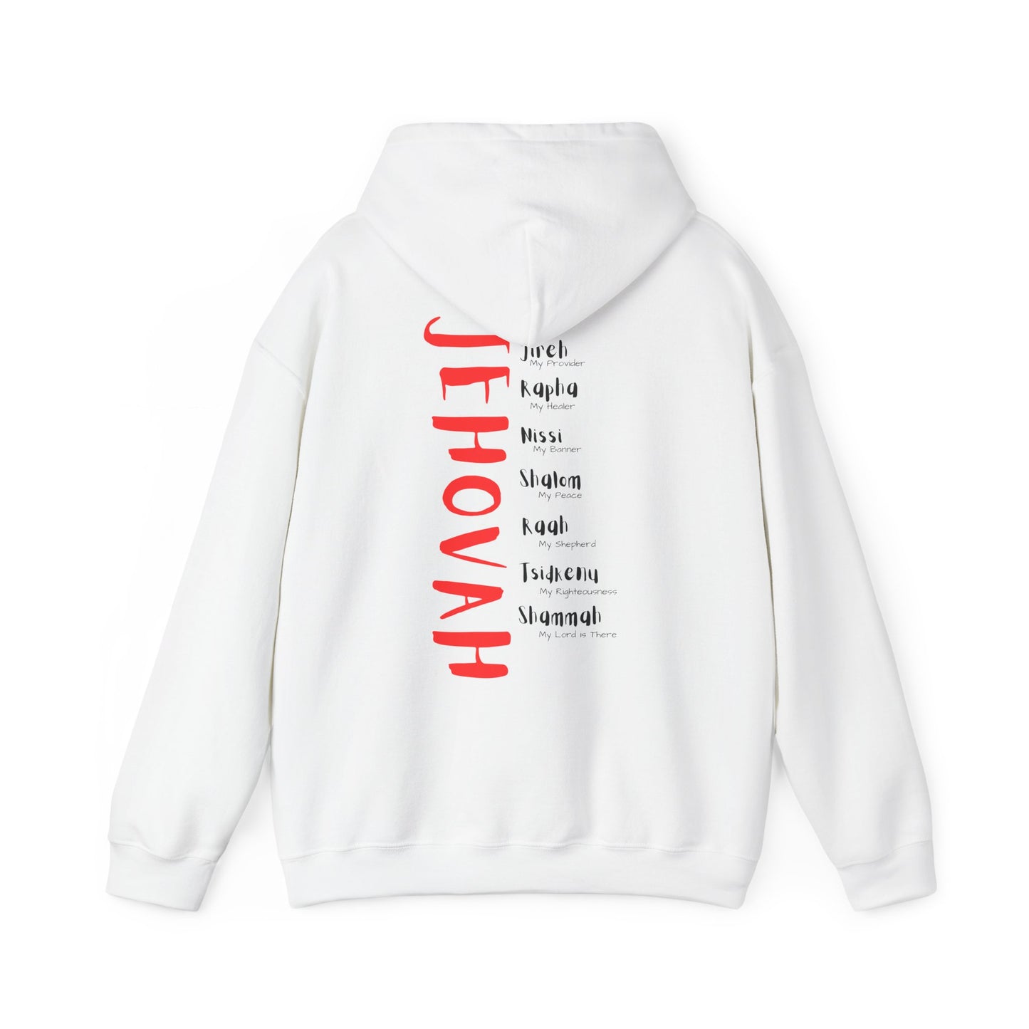Jehovah Hooded Sweatshirt - Comfort and Spirituality