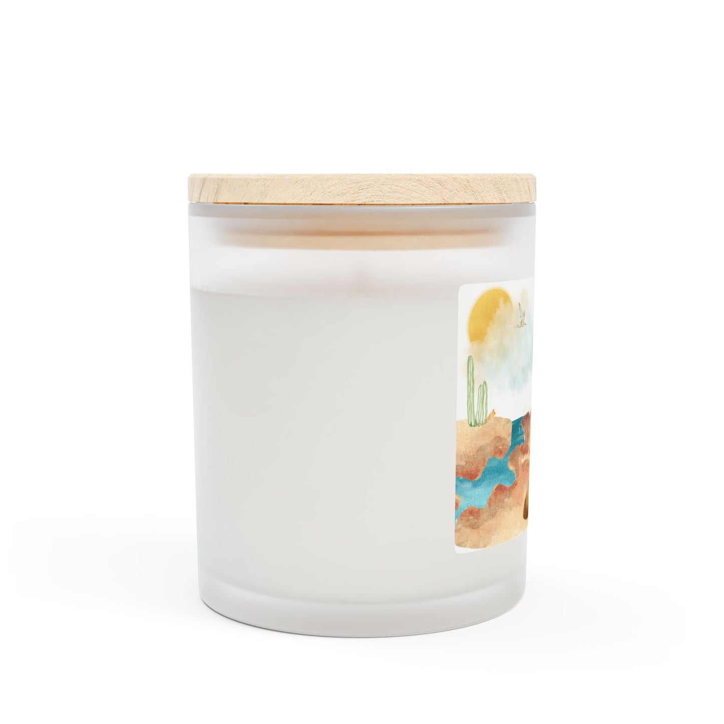 Isaiah 43:19 Frosted Glass Candle, 11oz