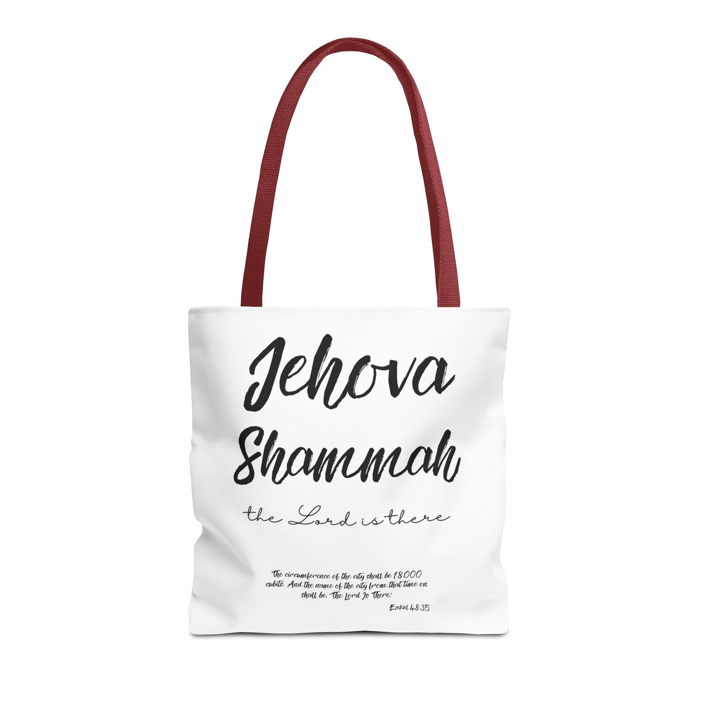 Jehova Shammah Tote Bag