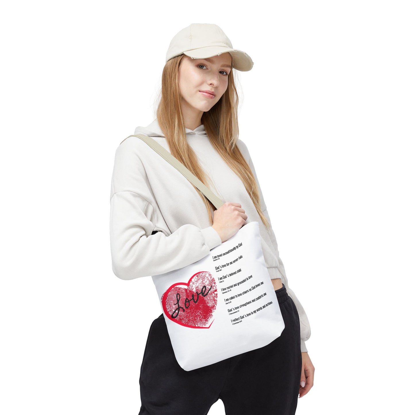 Love Affirmations Tote Bag