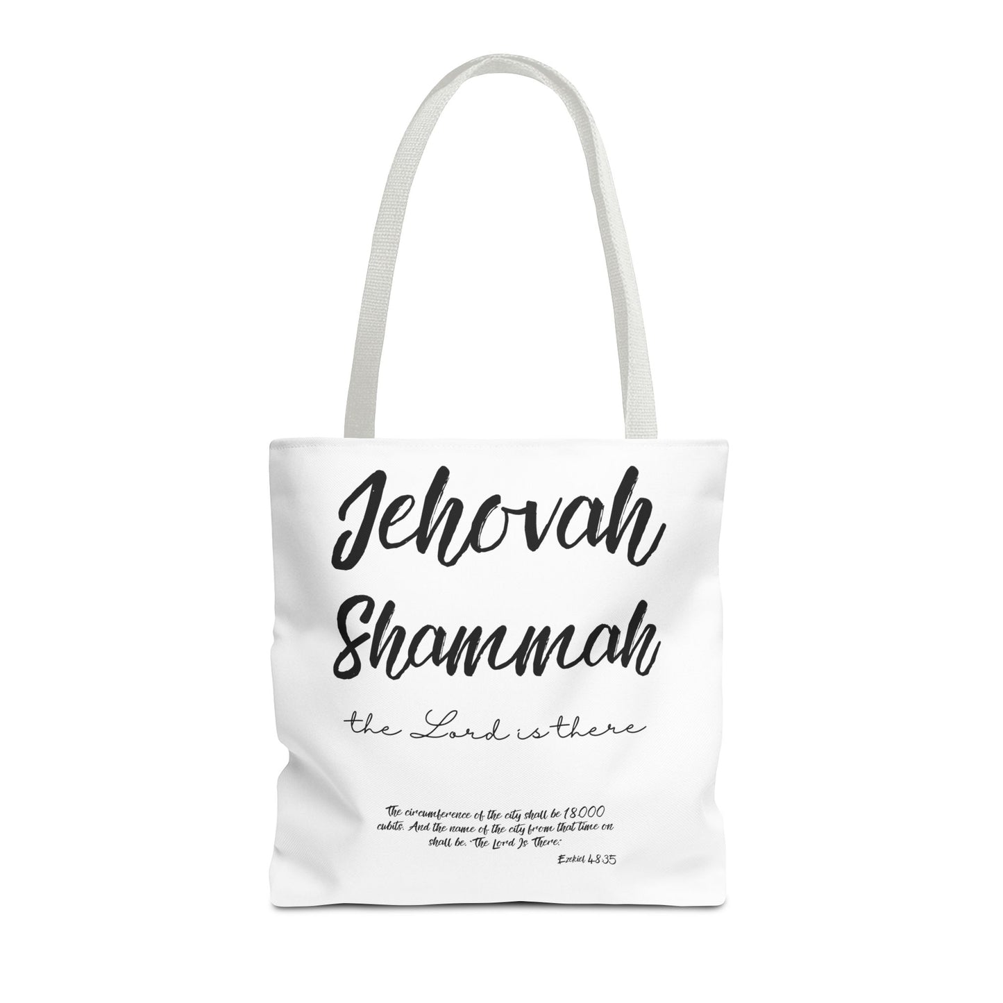 Jehovah Shammah Tote Bag