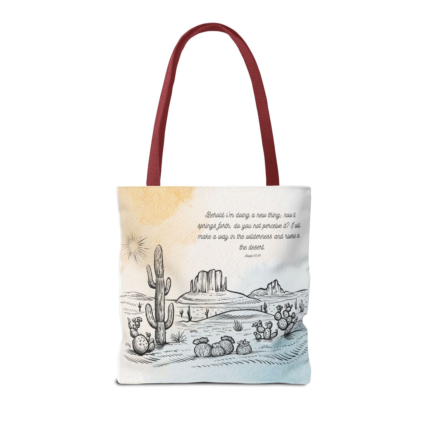 Behold I’m doing a New Thing Tote Bag