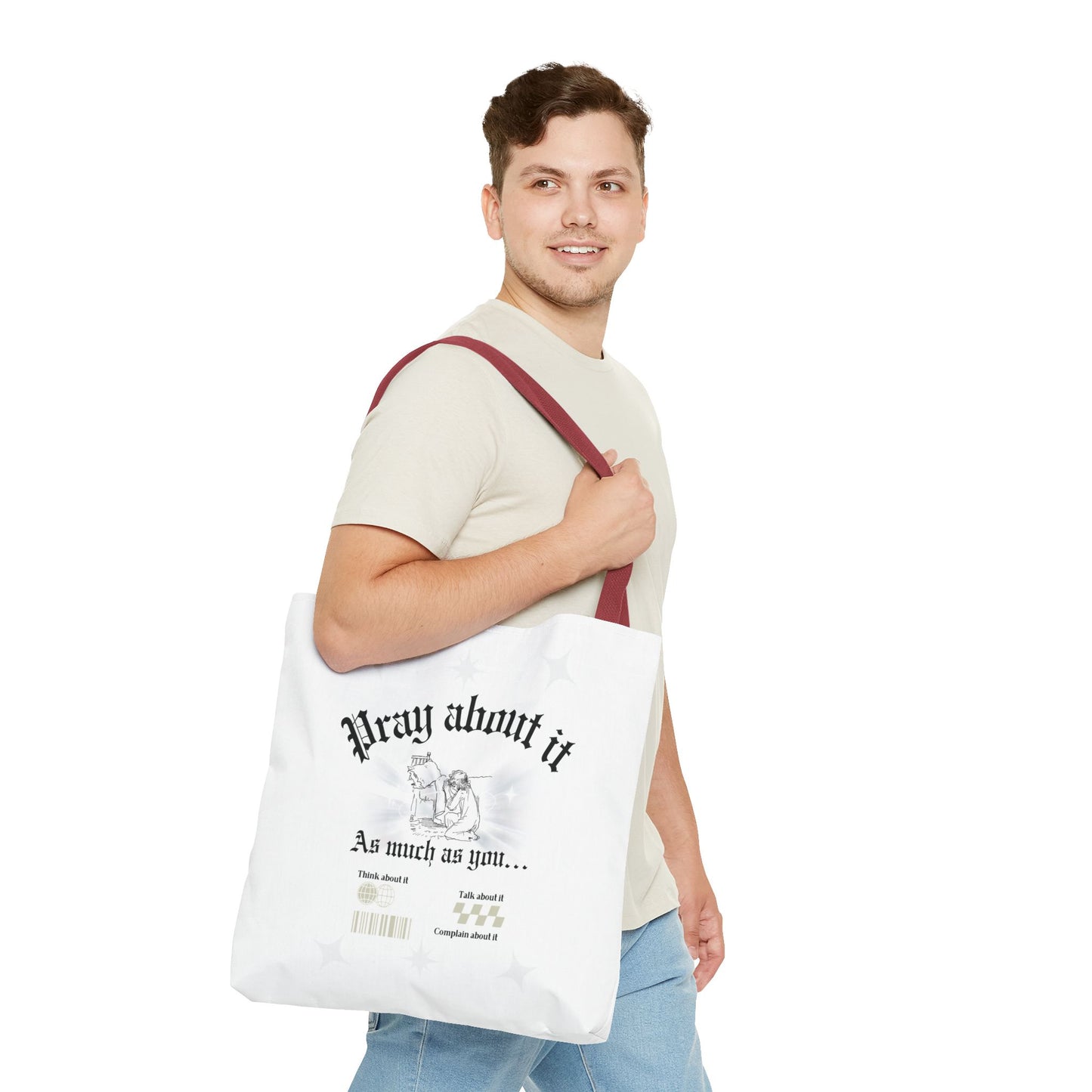 Pray about it Tote Bag