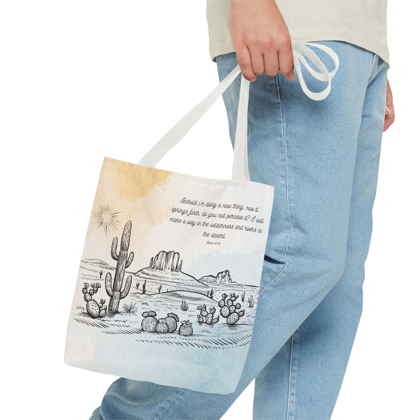 Behold I’m doing a New Thing Tote Bag