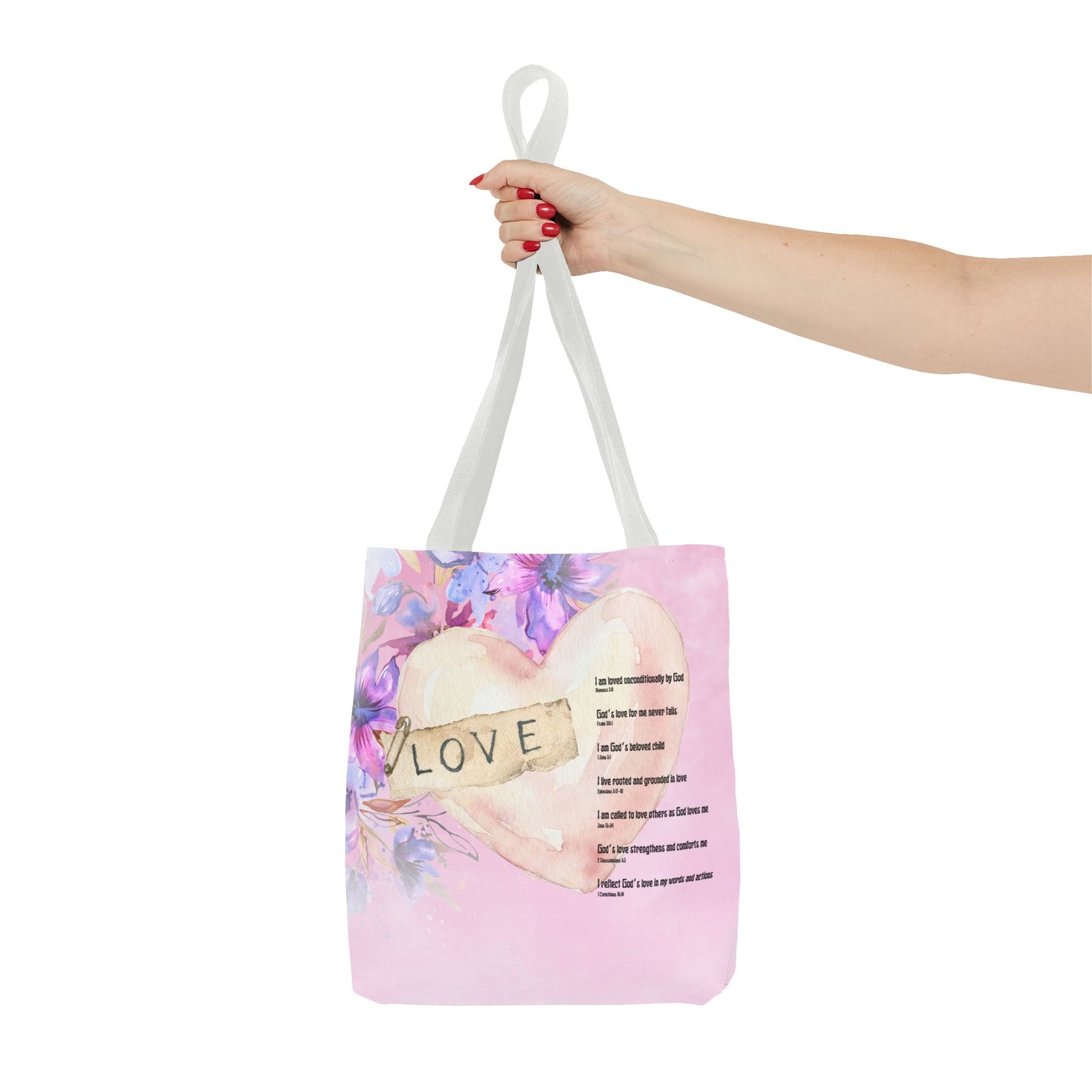 Love Affirmations Tote Bag