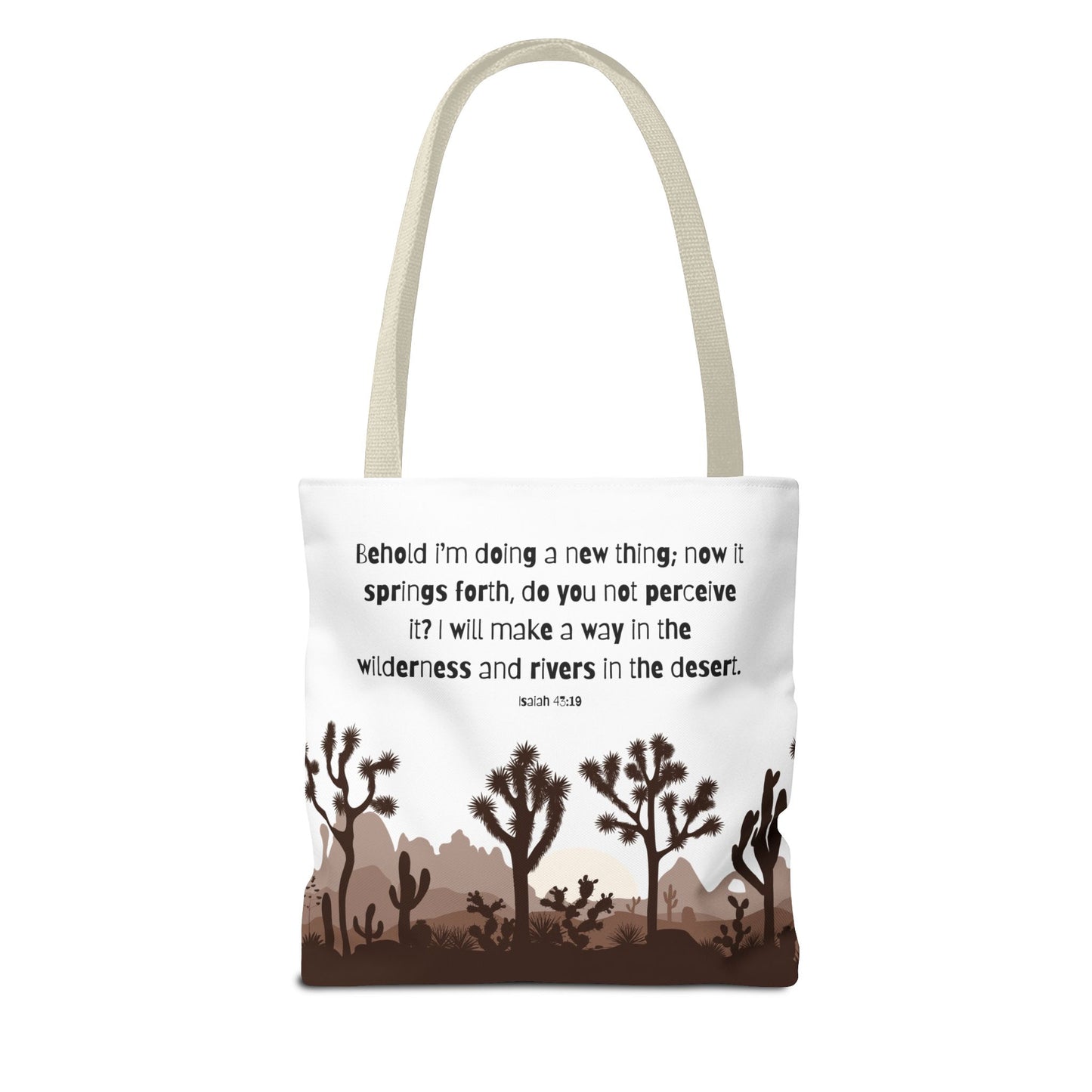 Rivers in the Desert Tote Bag