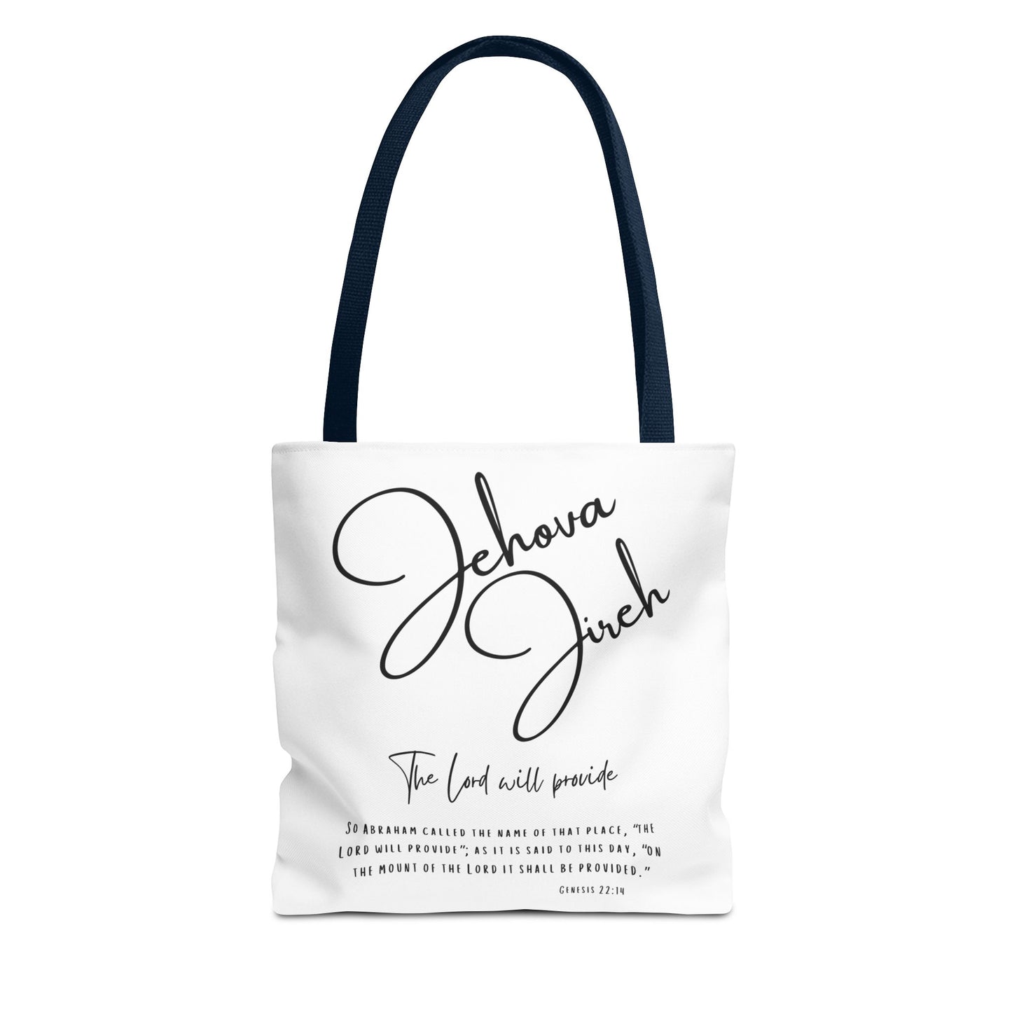 Jehova Jireh Tote Bag