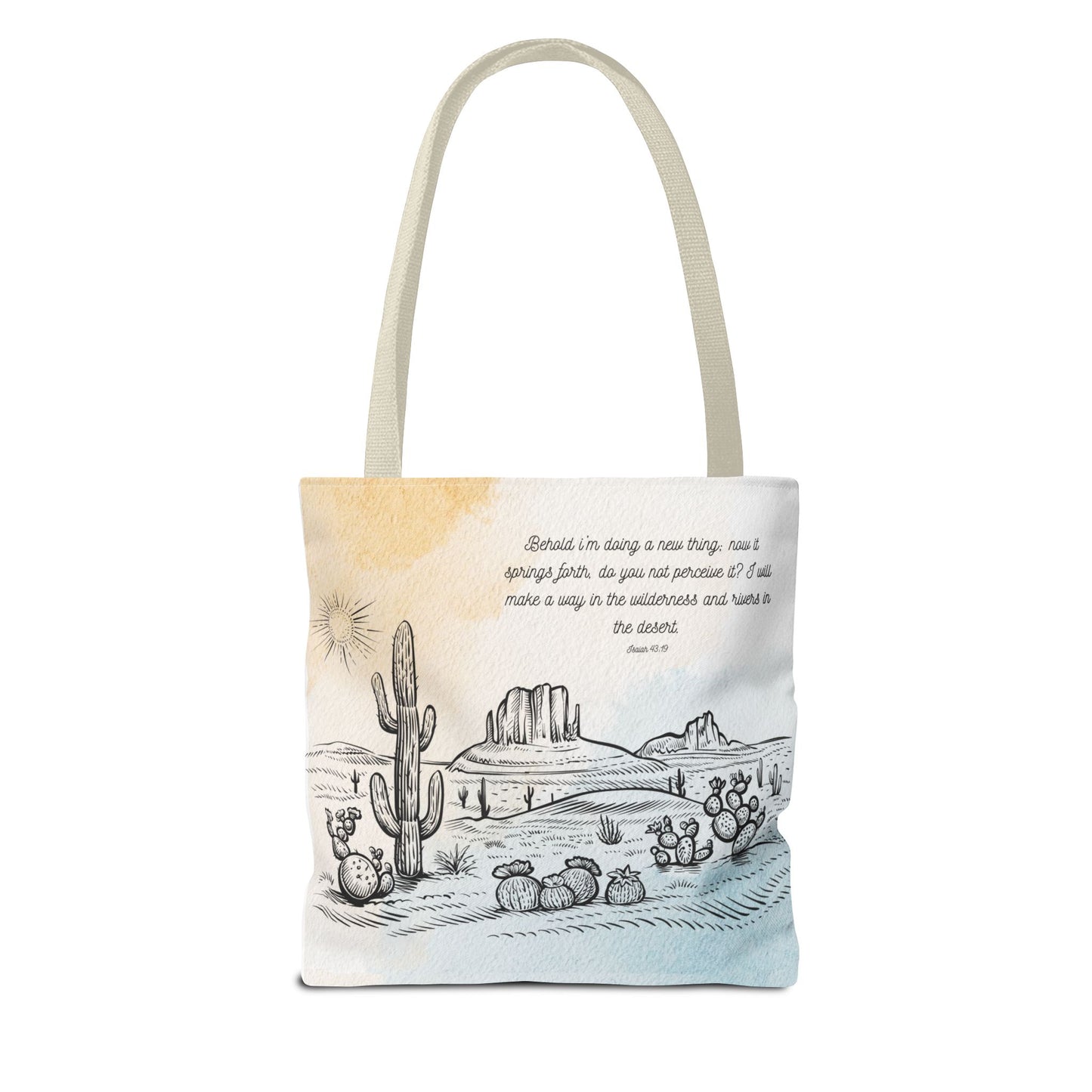 Behold I’m doing a New Thing Tote Bag