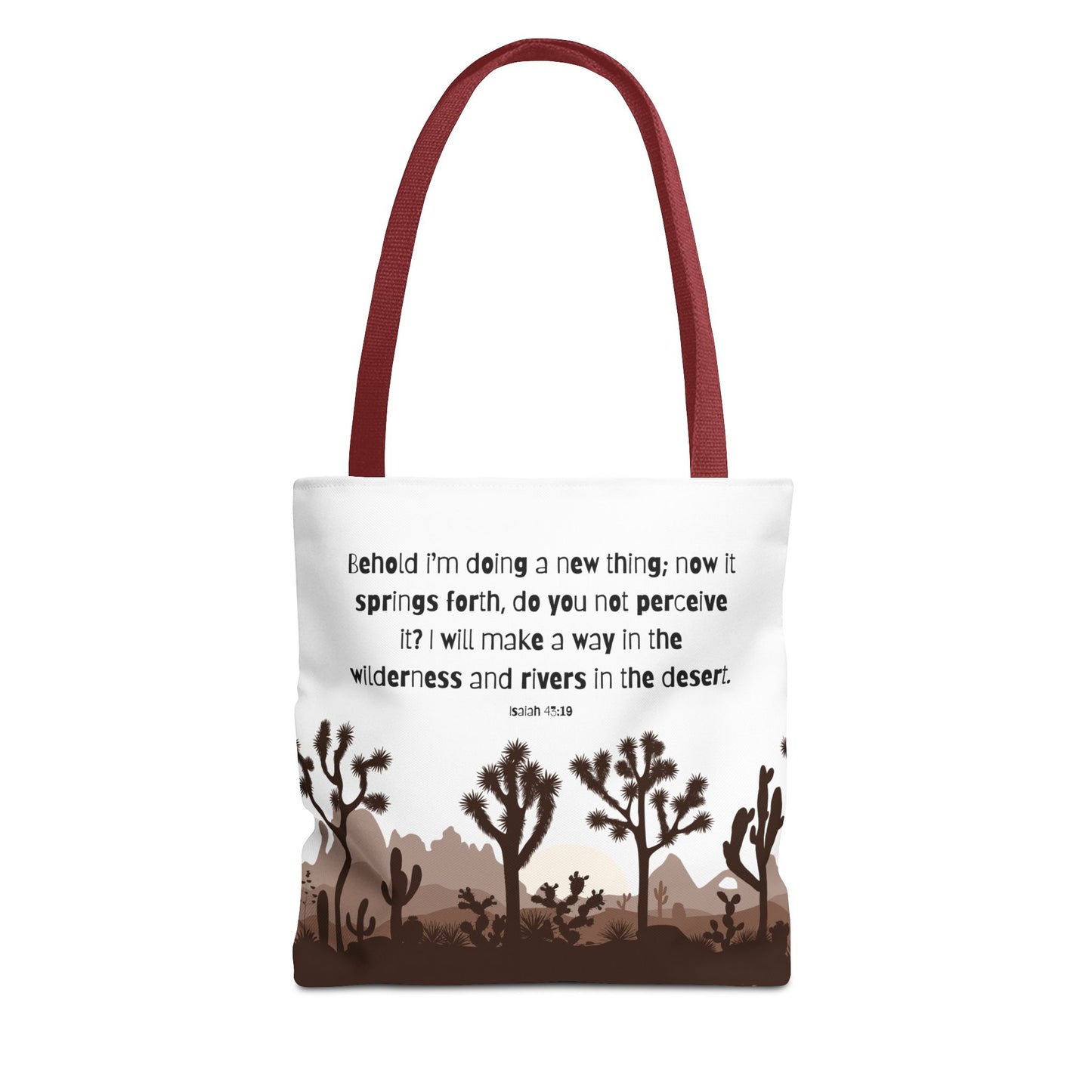 Rivers in the Desert Tote Bag